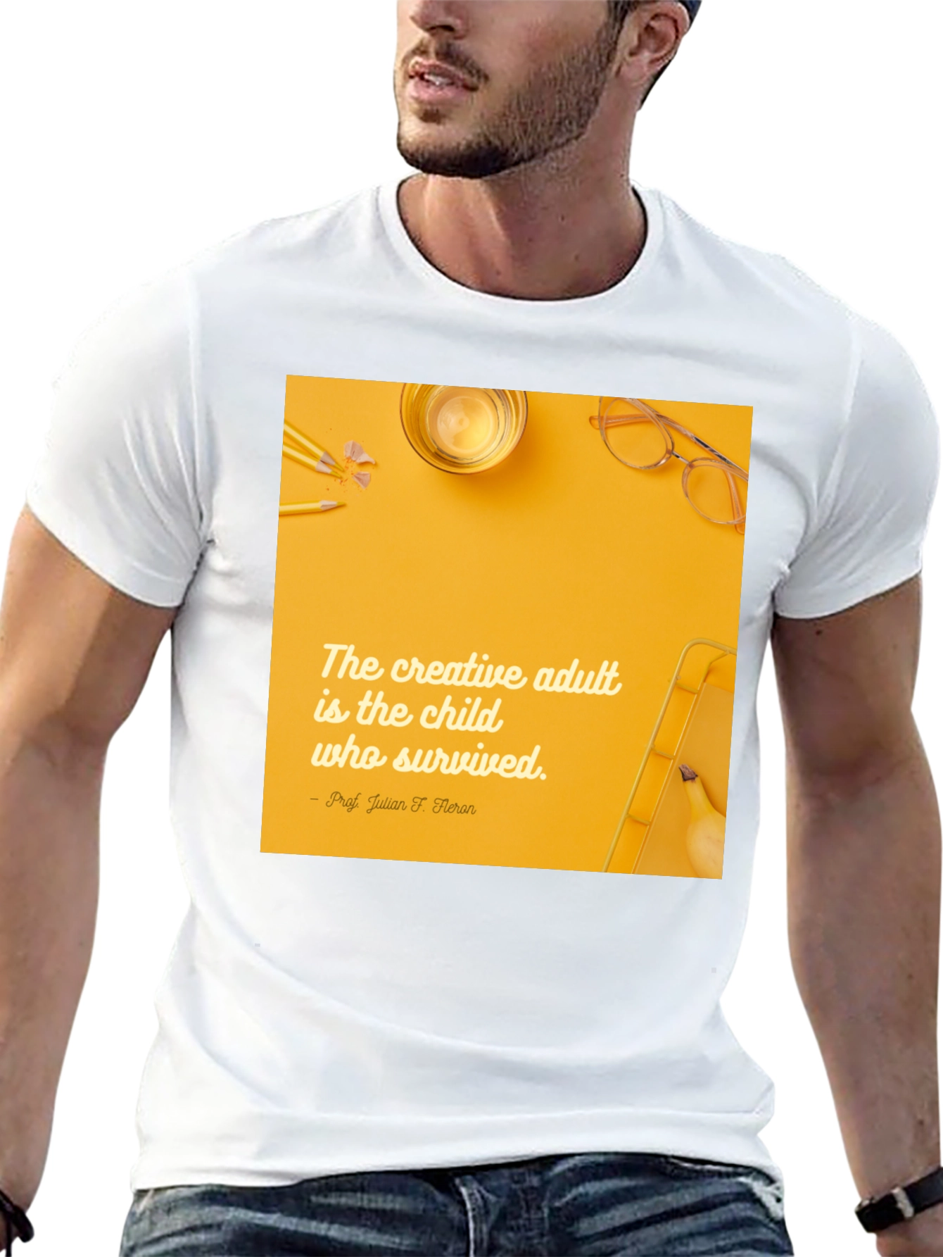 Creative Adult T-Shirt - Artistic Statement Tee