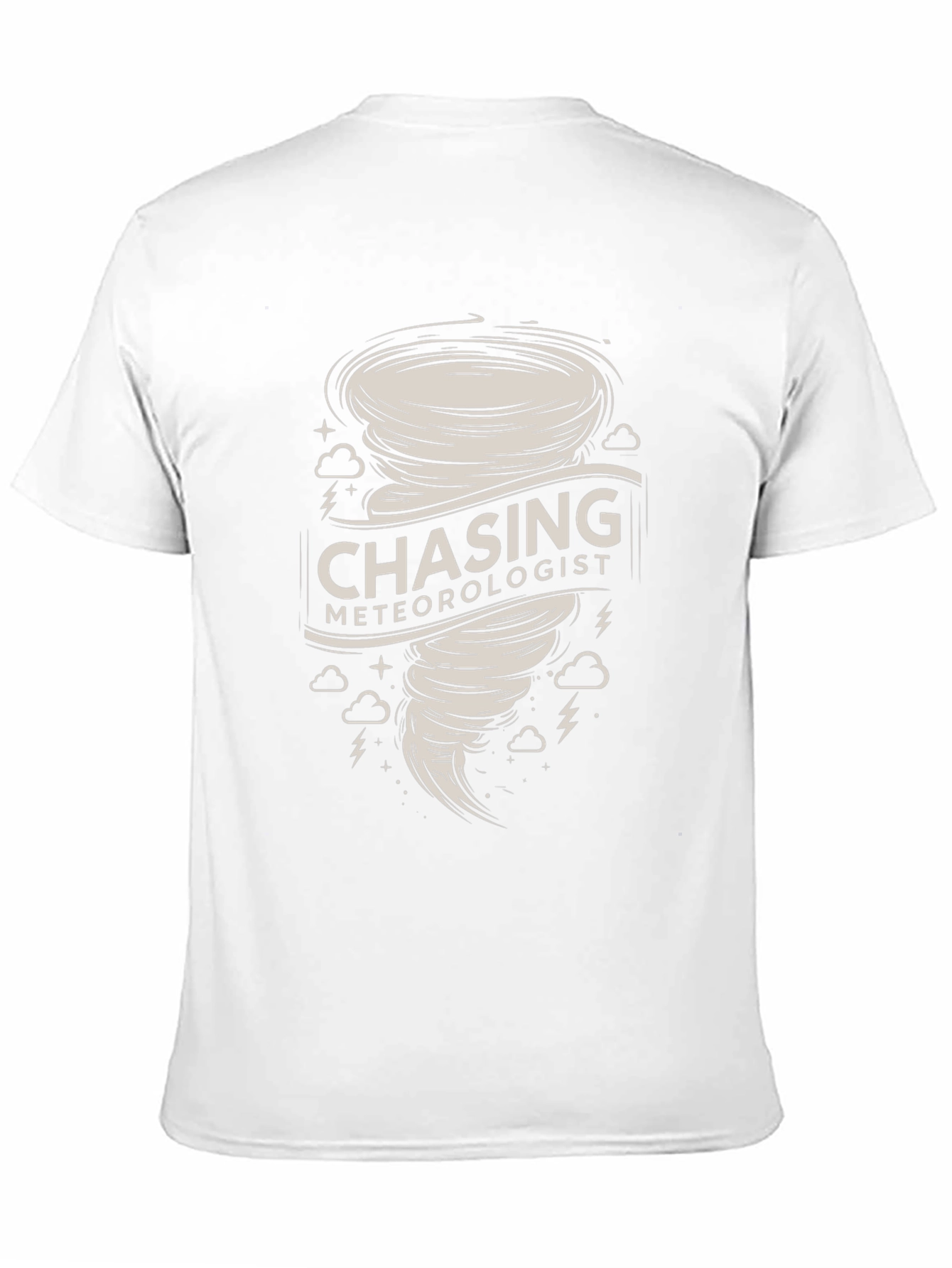 Chasing Meteorologist Tornado Graphic T-Shirt
