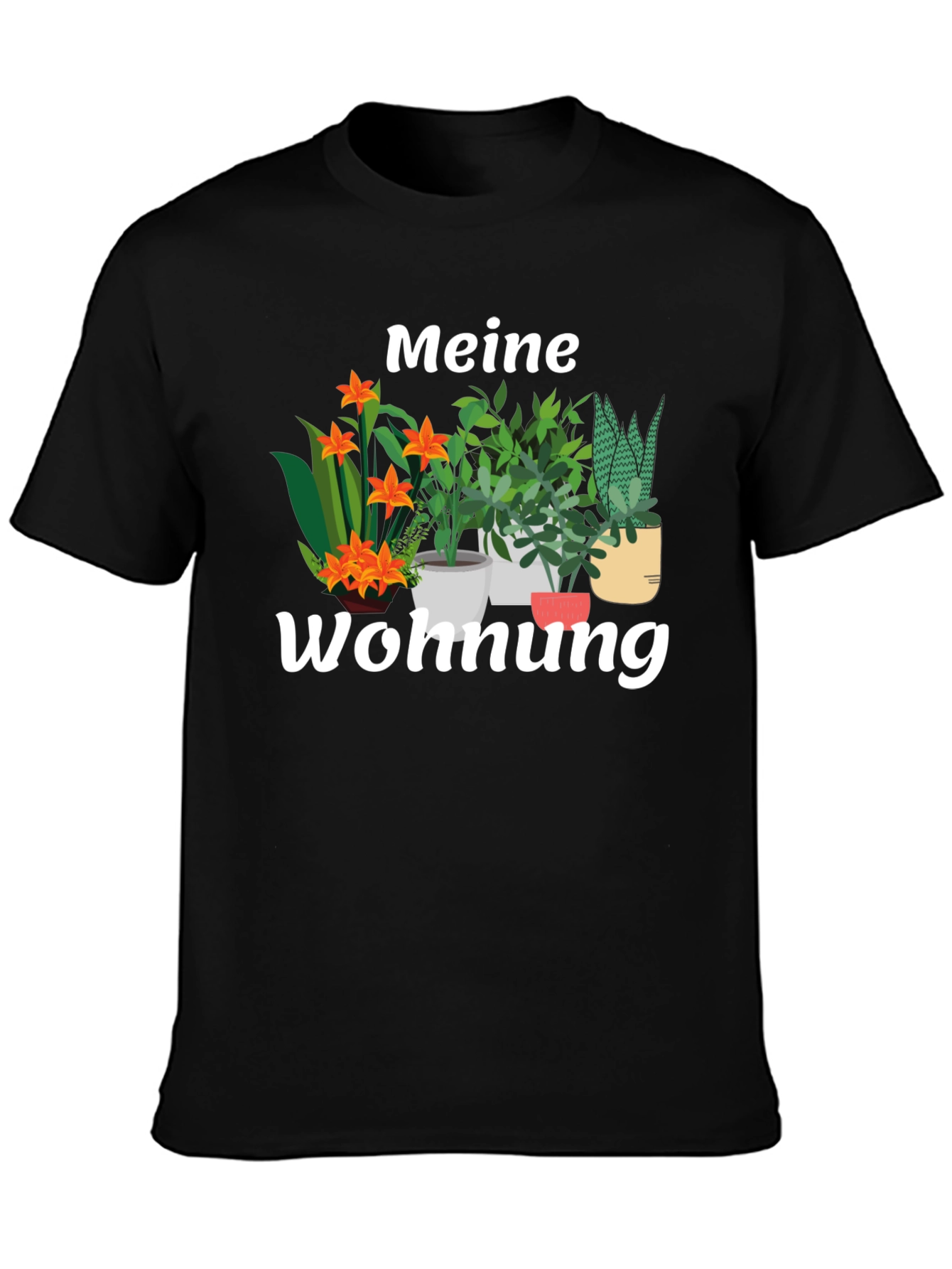Meine Wohnung Graphic Tee - Houseplant Lover Shirt