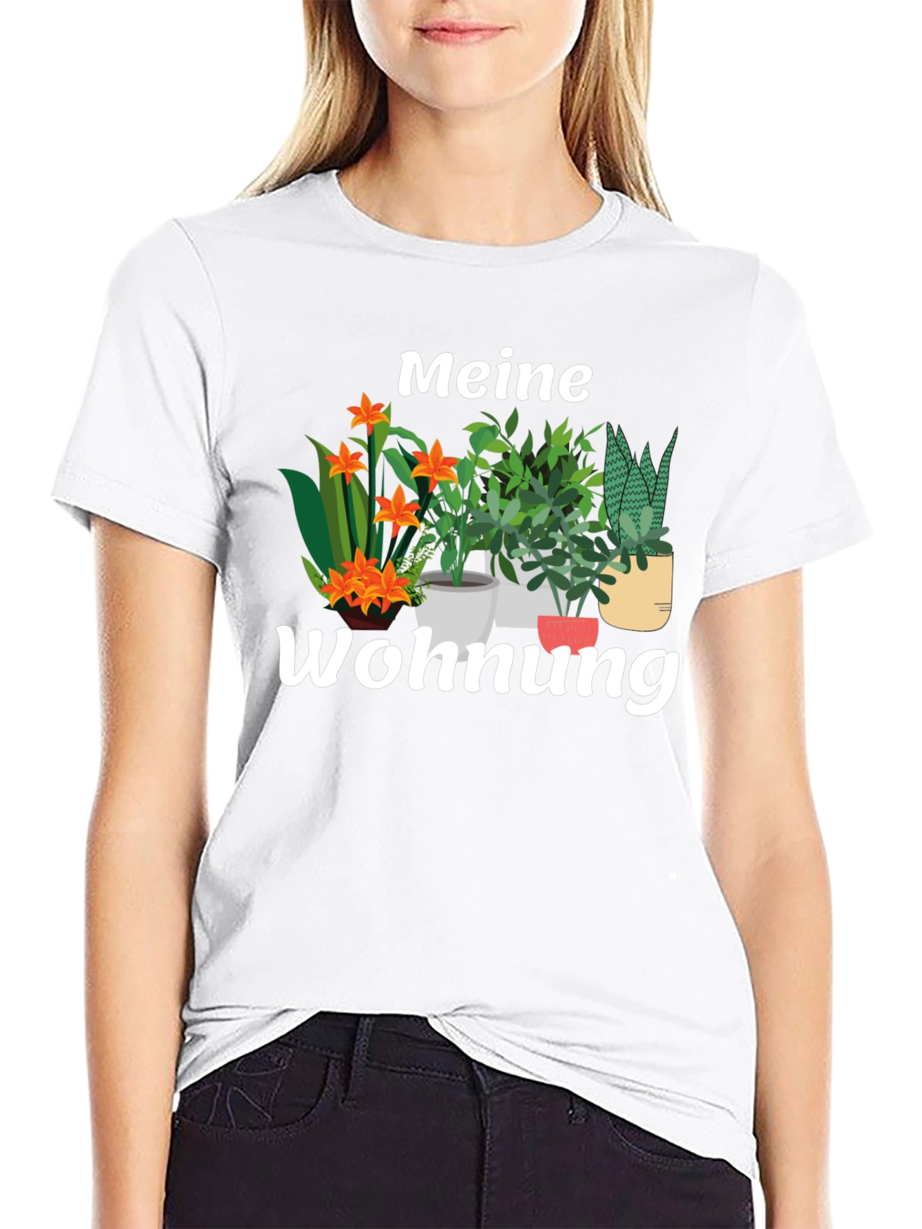 Meine Wohnung Graphic Tee - Houseplant Lover Shirt