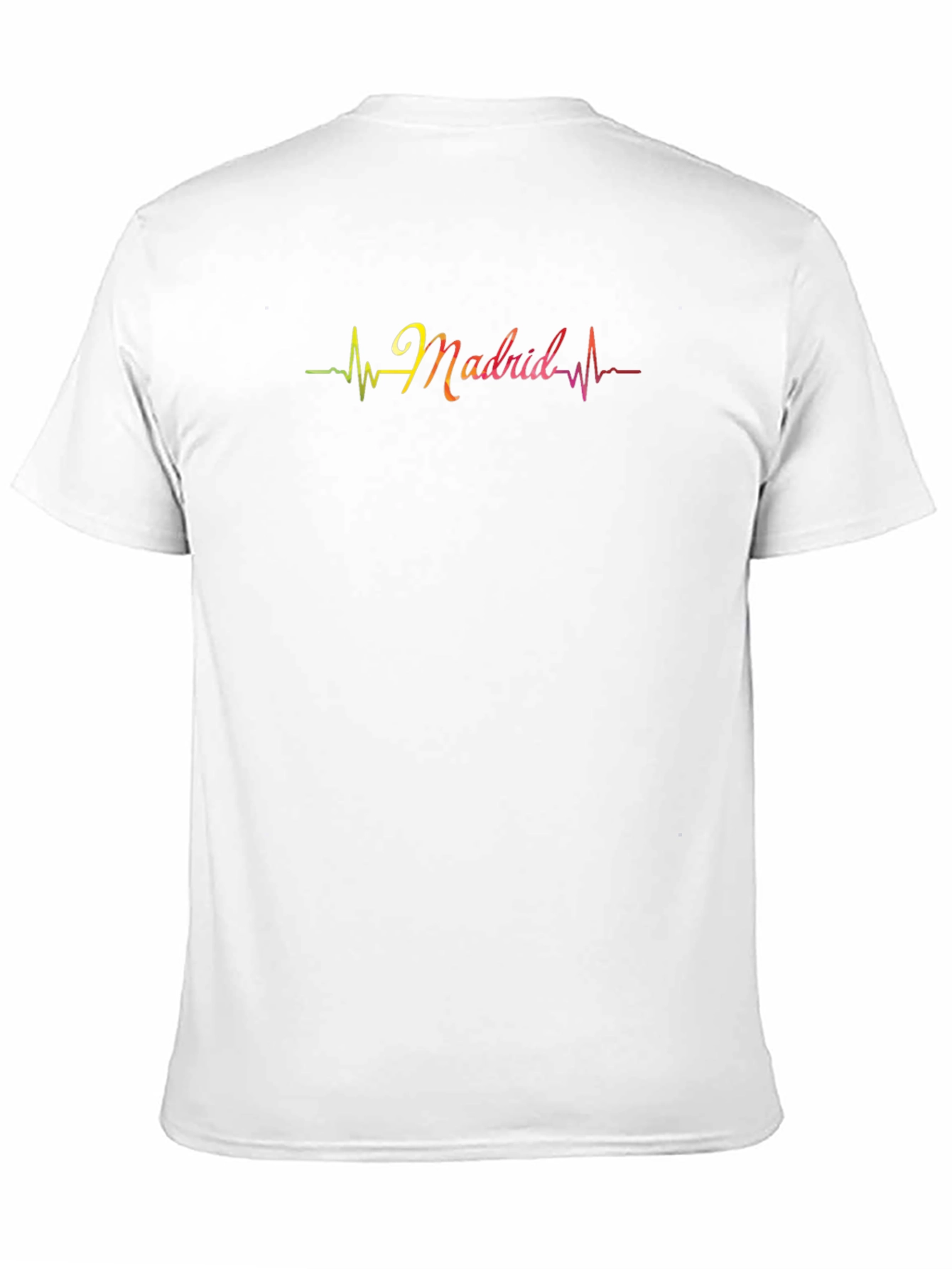 Madrid Heartbeat Graphic T-Shirt - Black