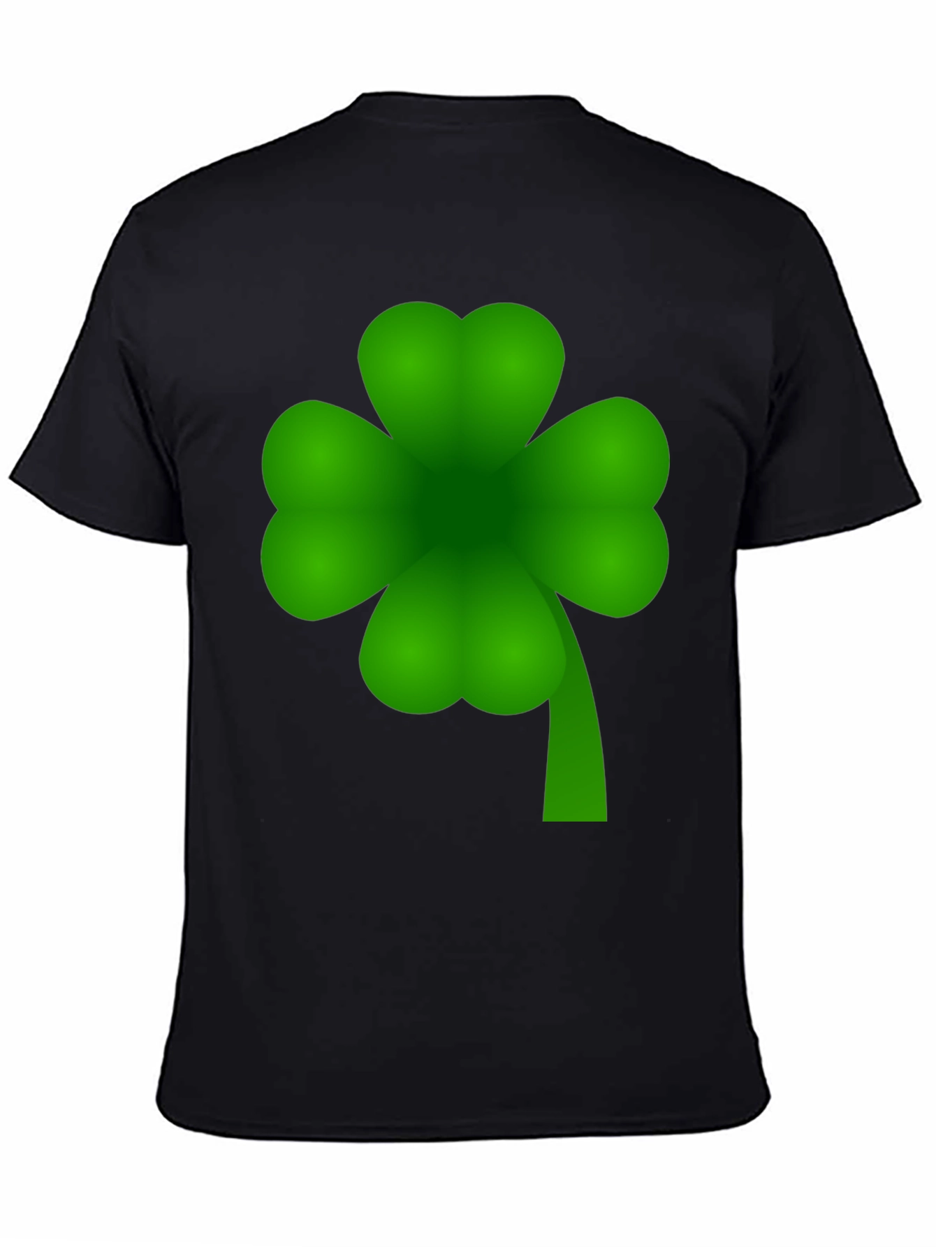 Lucky Four-Leaf Clover Graphic T-Shirt