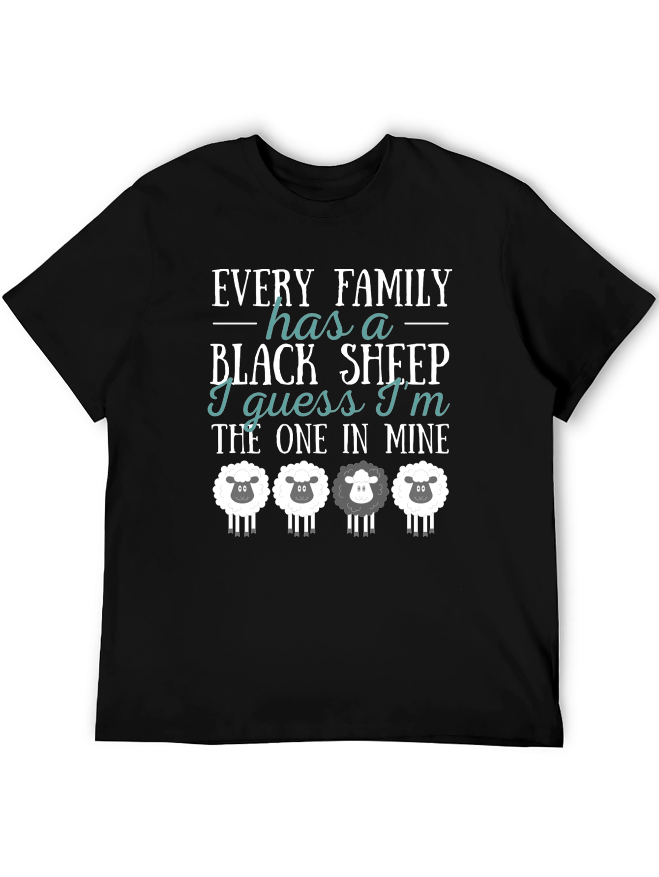 Funny Black Sheep Family T-Shirt
