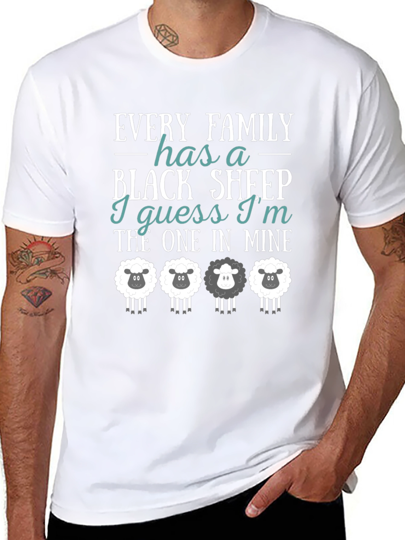 Funny Black Sheep Family T-Shirt