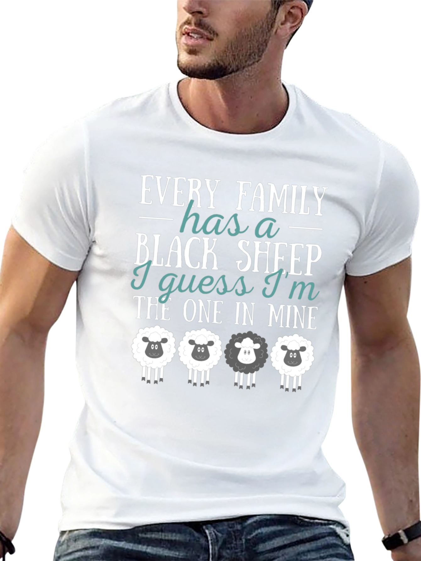Funny Black Sheep Family T-Shirt