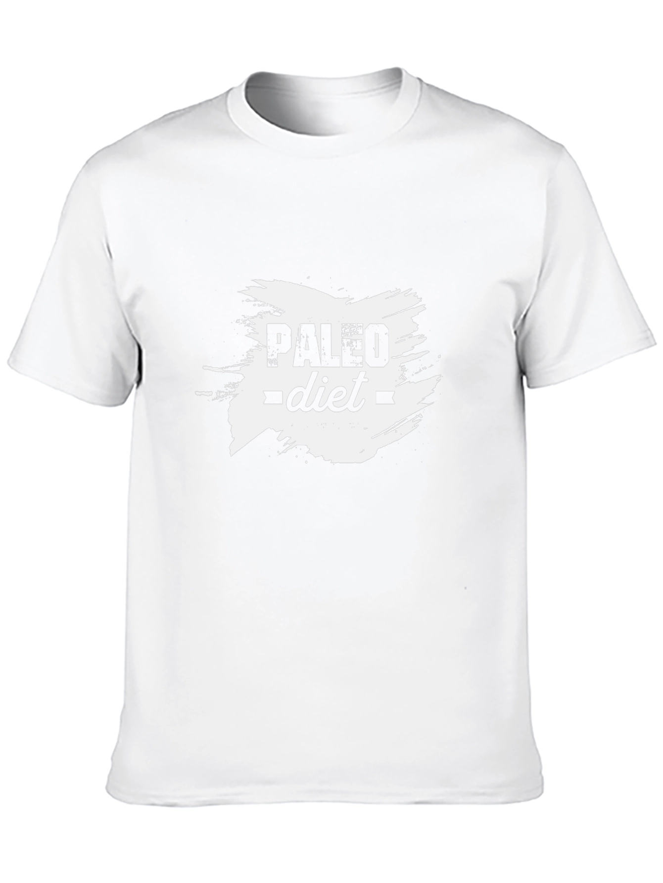 Paleo Diet Black T-Shirt - Stylish Fitness Apparel