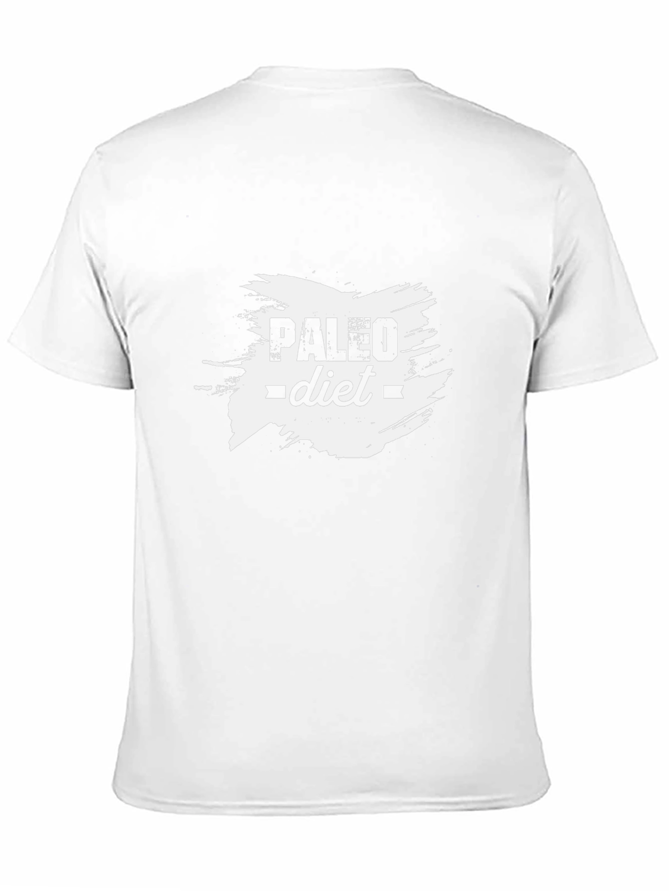 Paleo Diet Black T-Shirt - Stylish Fitness Apparel