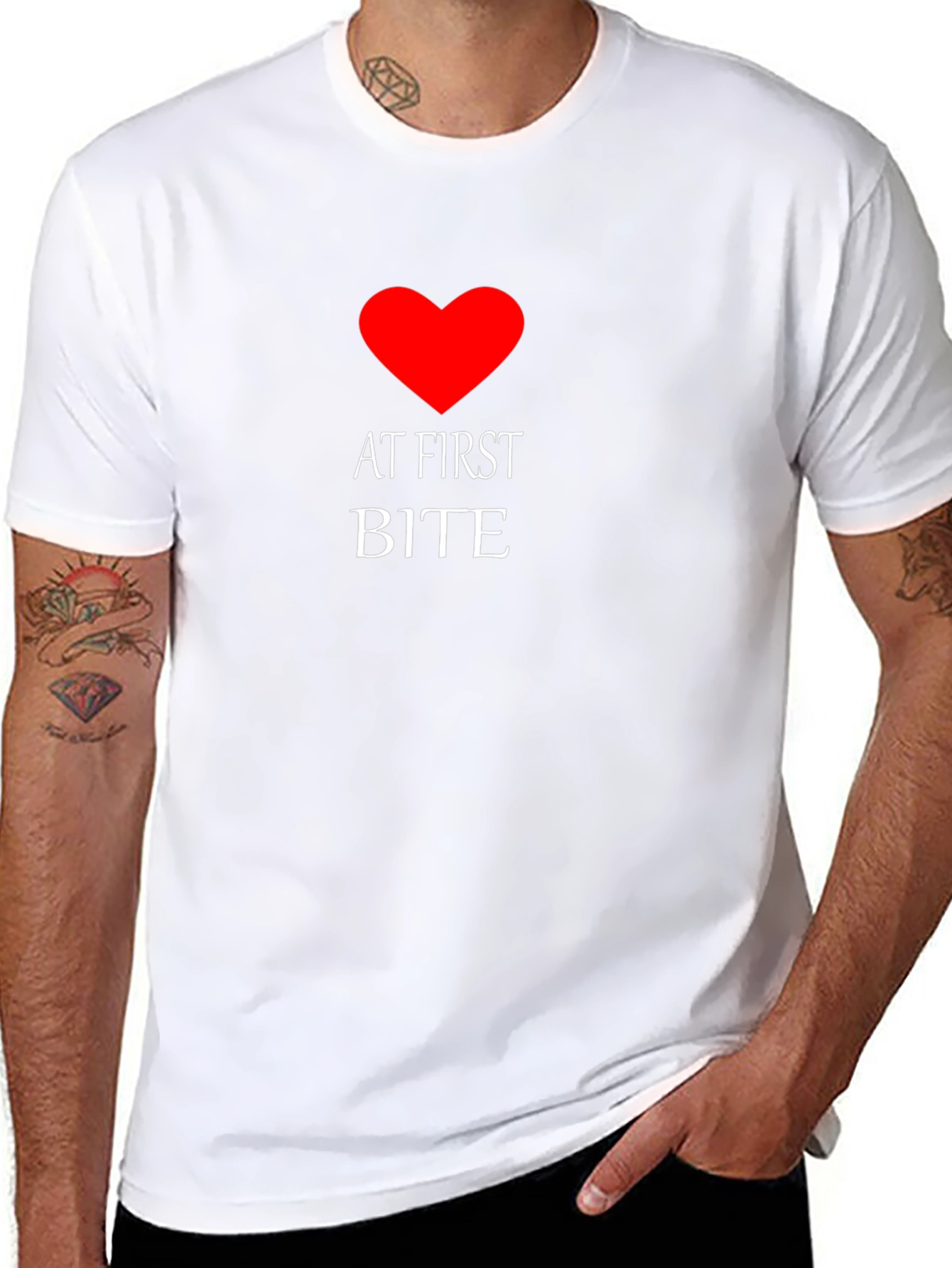 At First Bite Graphic T-Shirt