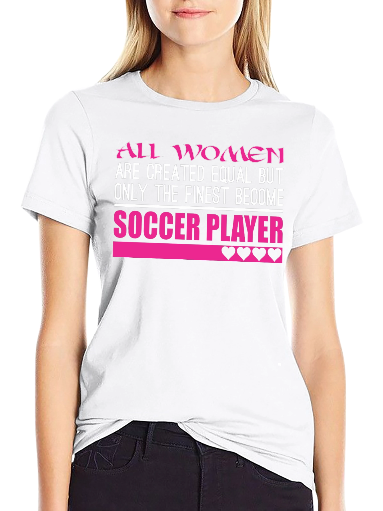 Finest Soccer Player Womens T-Shirt