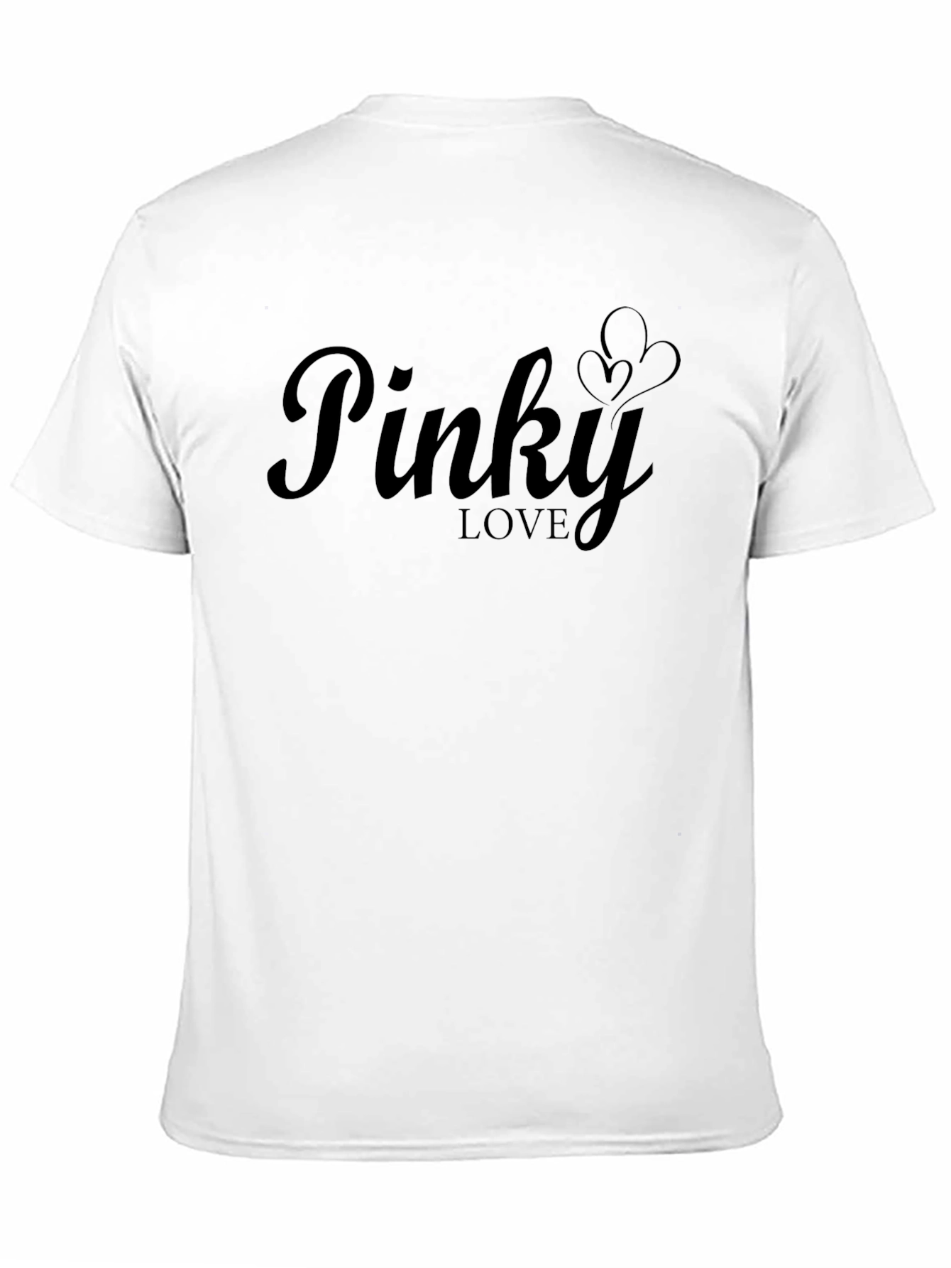Pinky Love Black T-Shirt