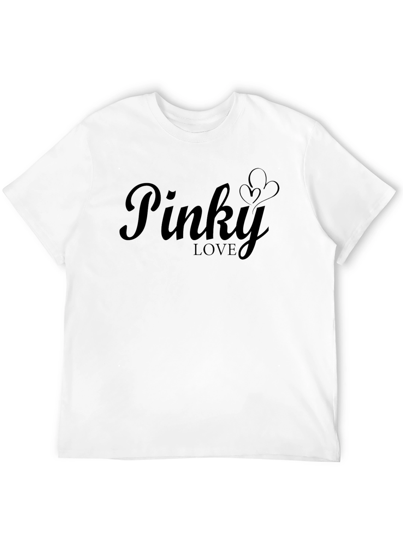 Pinky Love Black T-Shirt