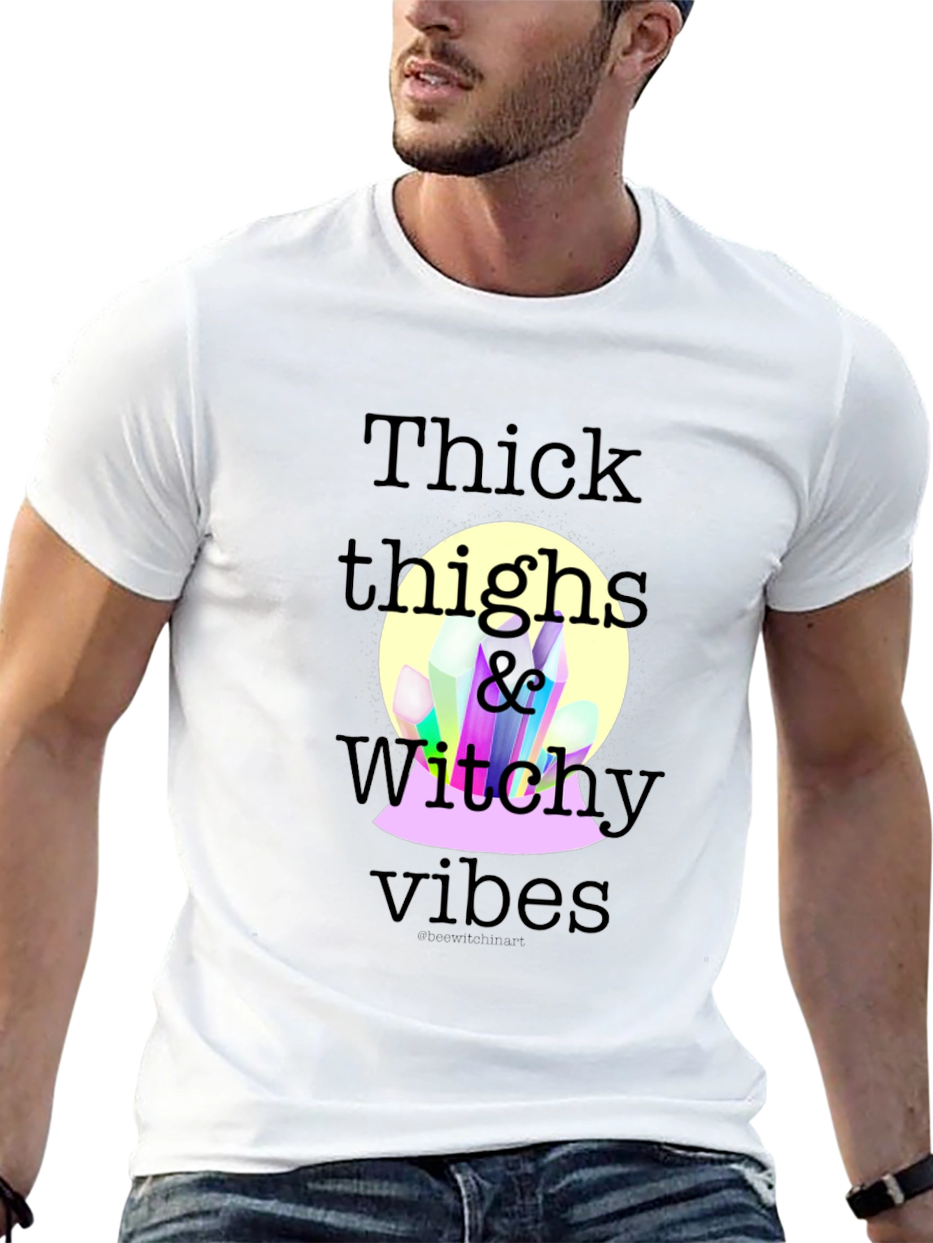 Thick Thighs & Witchy Vibes Graphic Tee