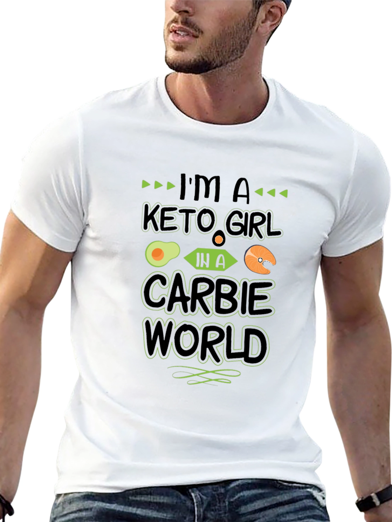 Keto Girl T-Shirt - Carb Conscious Style