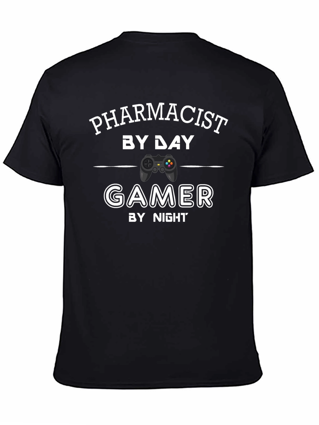 Pharmacist by Day Gamer by Night T-Shirt