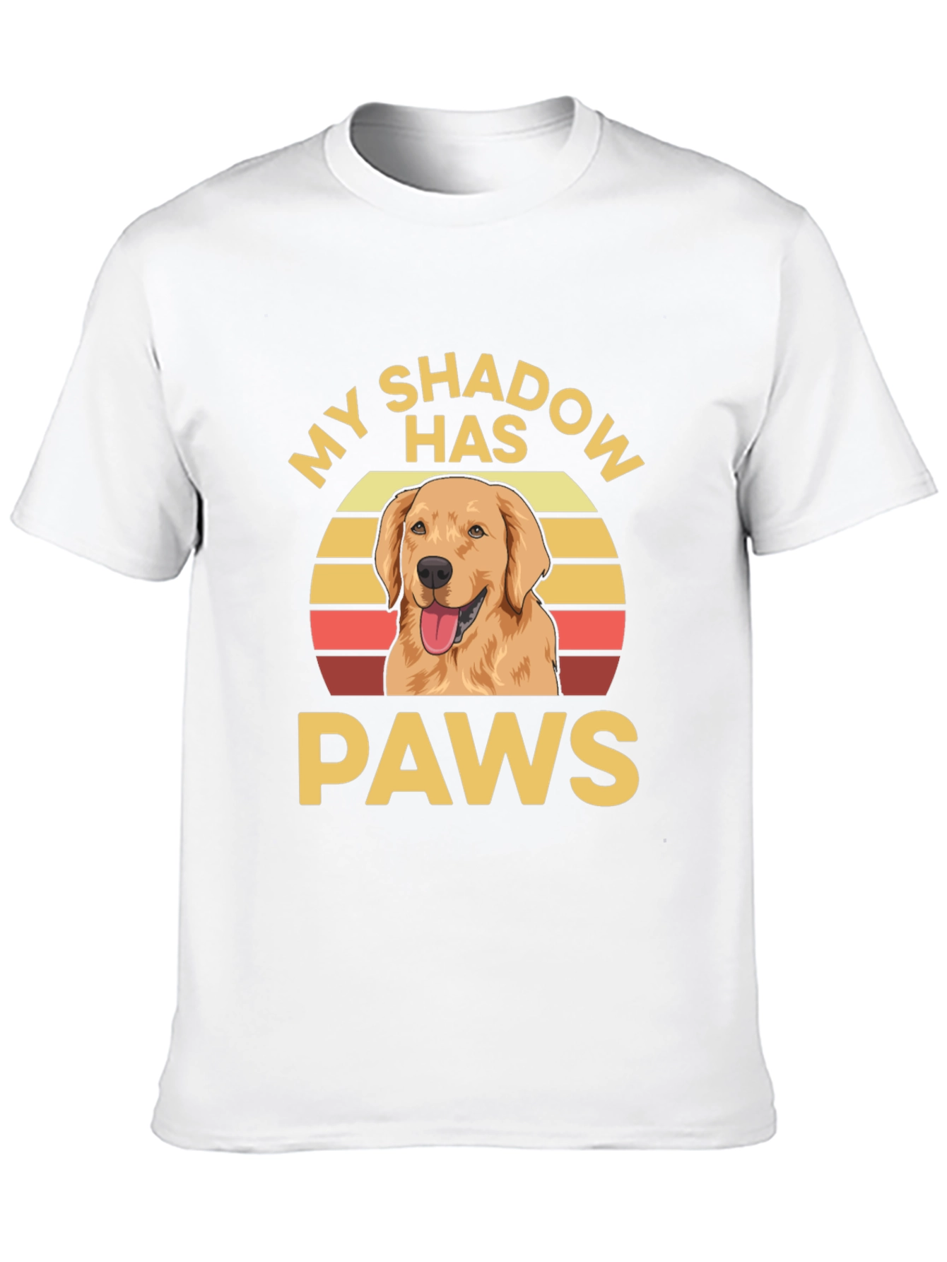 My Shadow Has Paws Dog T-Shirt