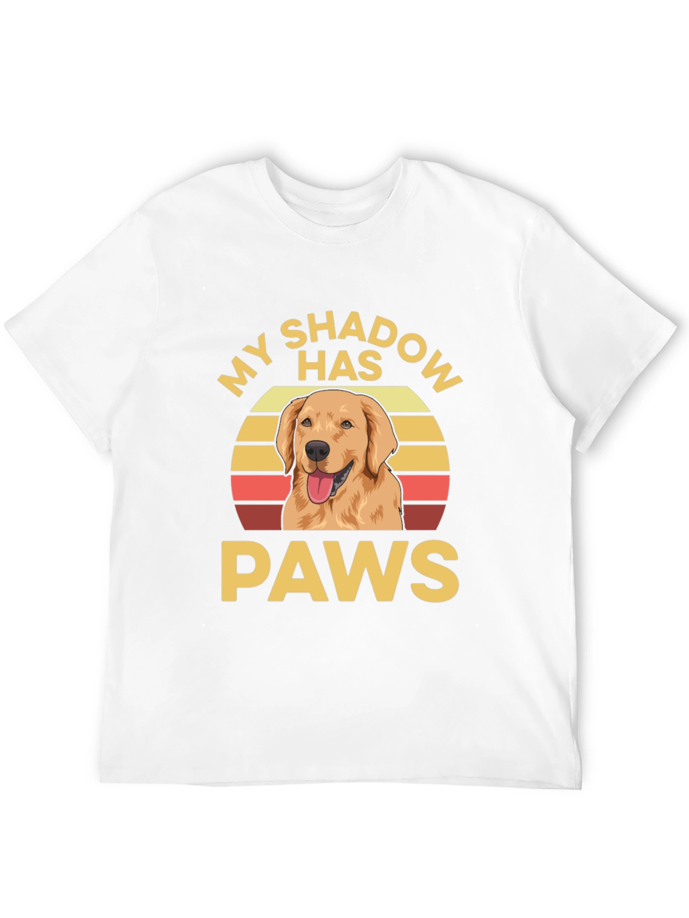 My Shadow Has Paws Dog T-Shirt