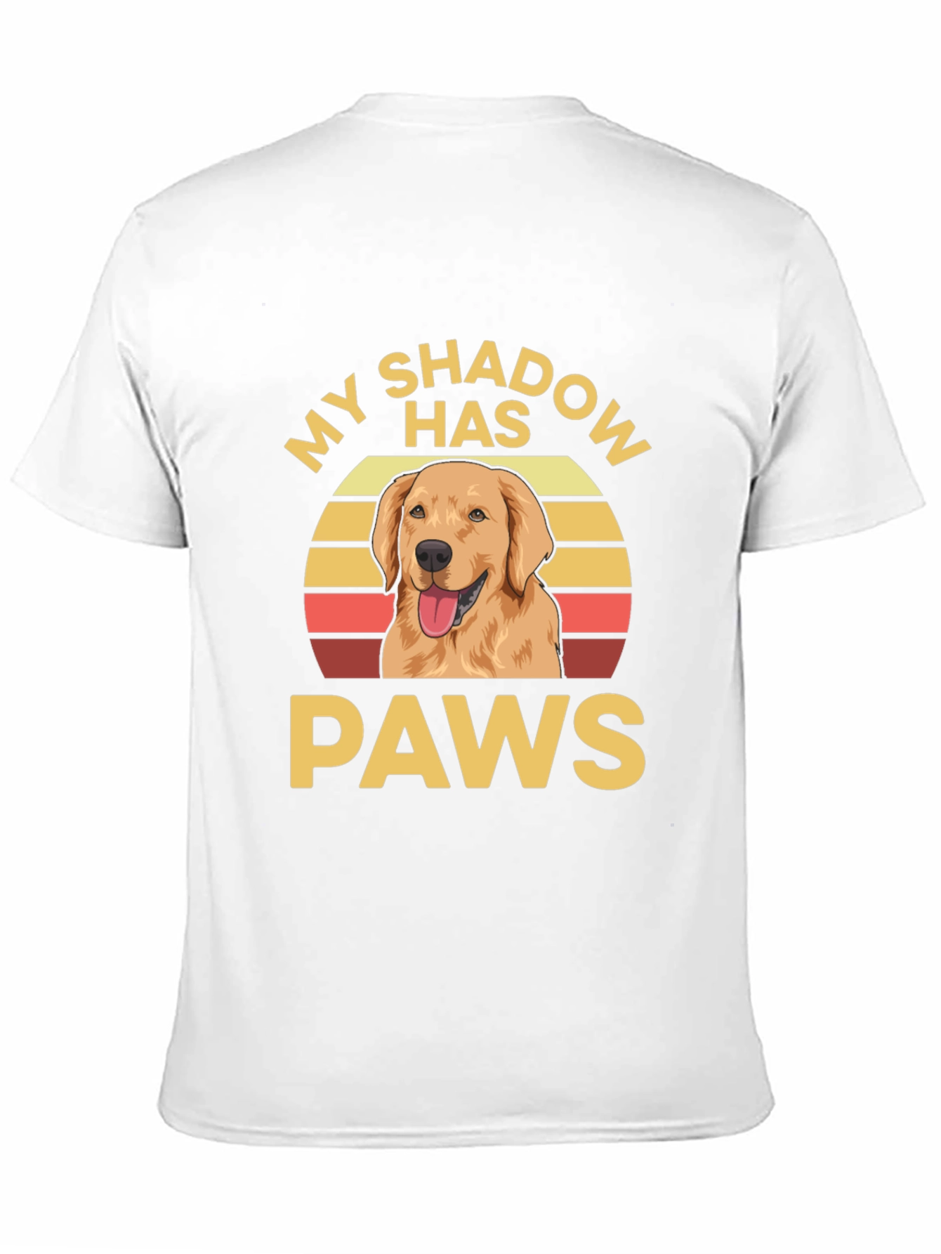 My Shadow Has Paws Dog T-Shirt