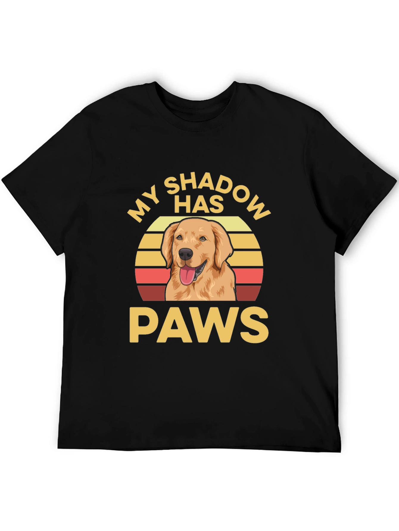 My Shadow Has Paws Dog T-Shirt