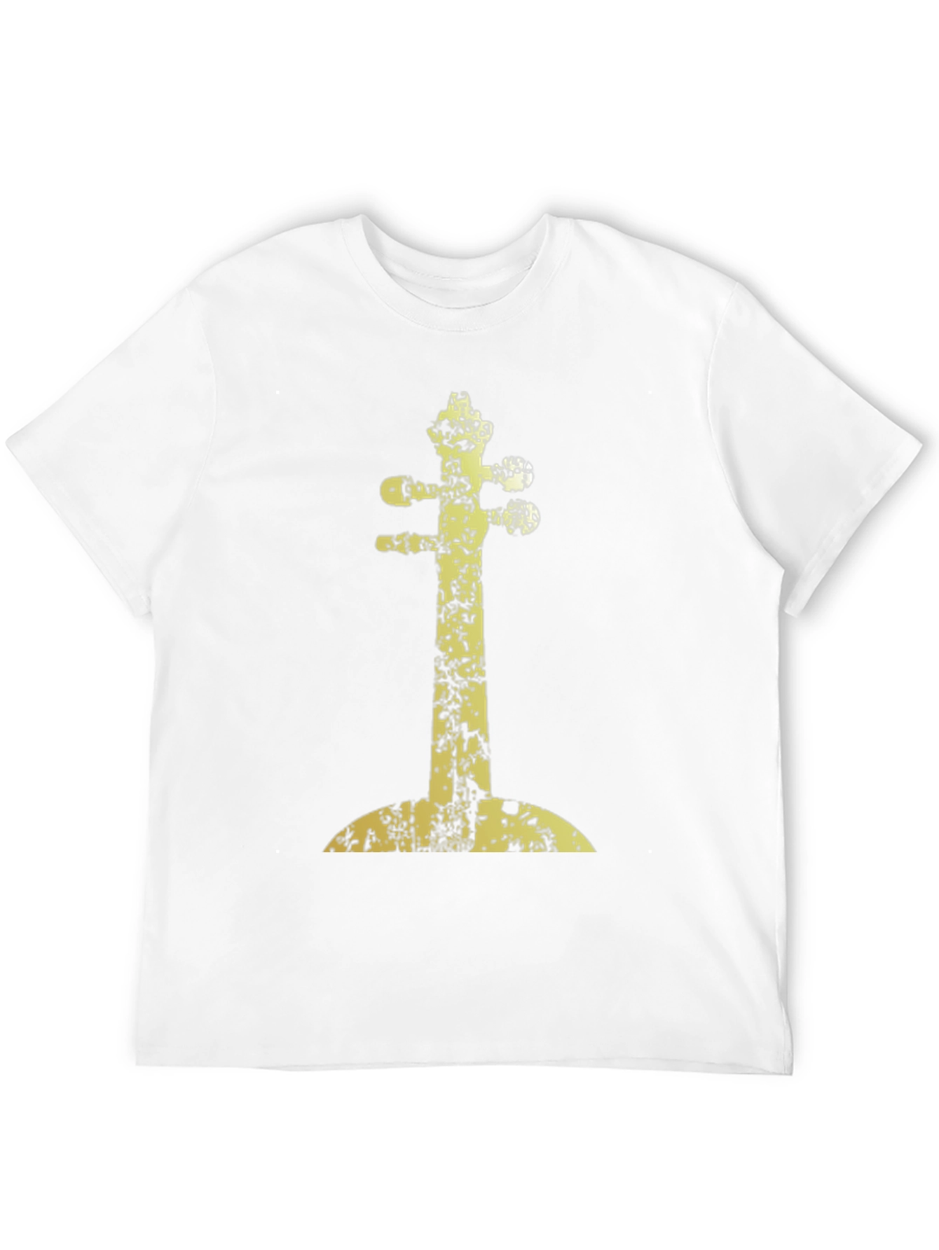 Abstract Instrument Graphic Tee - Black