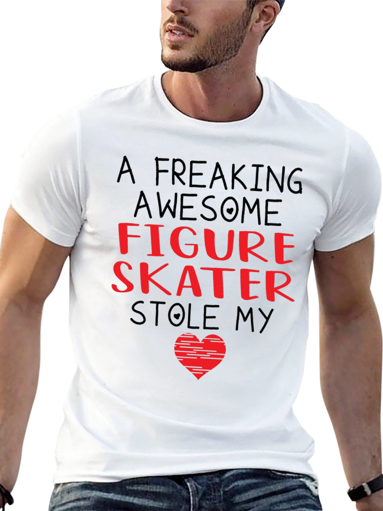 Figure Skater Stole My Heart T-Shirt