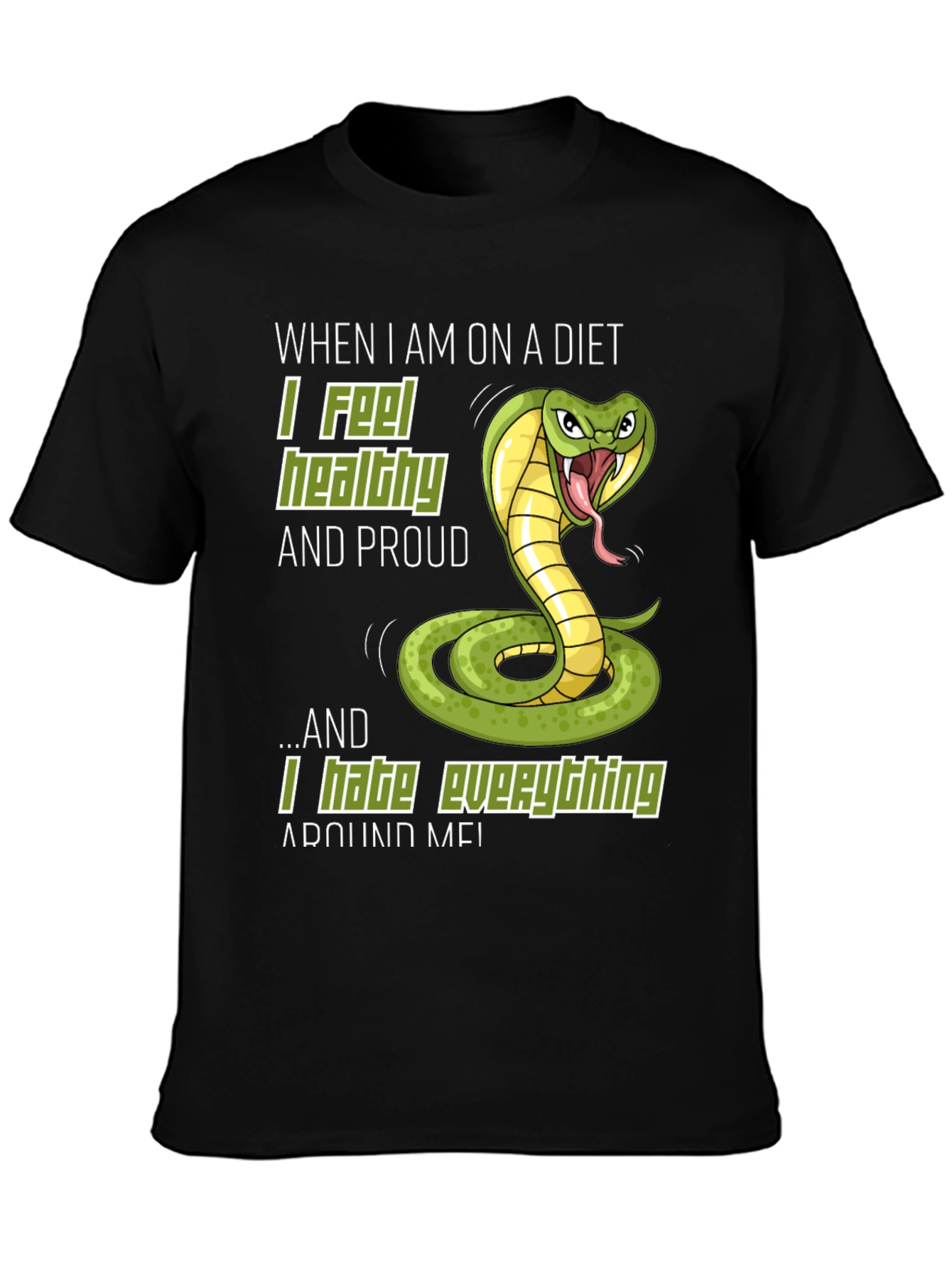 Funny Diet Cobra T-Shirt
