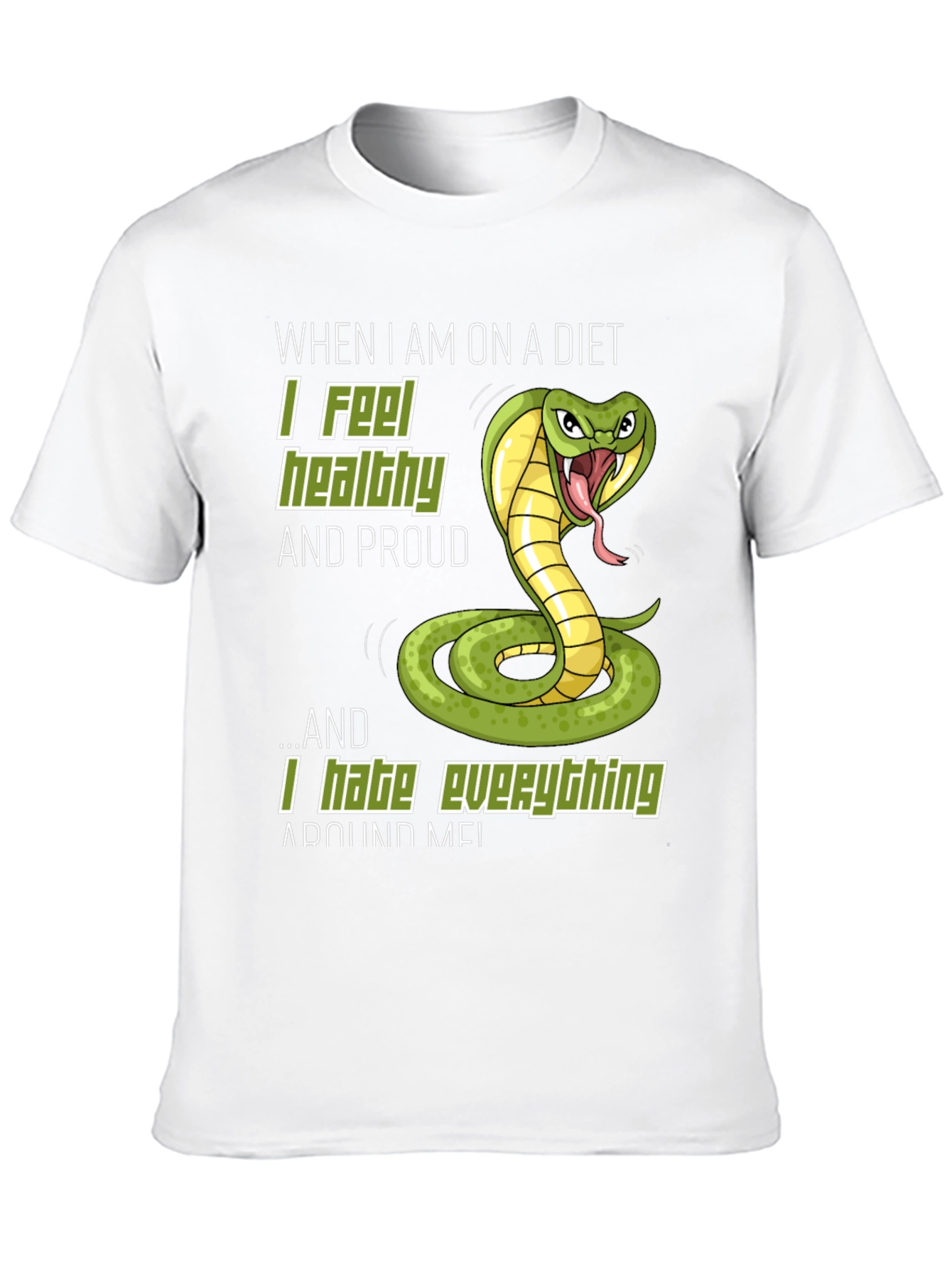 Funny Diet Cobra T-Shirt