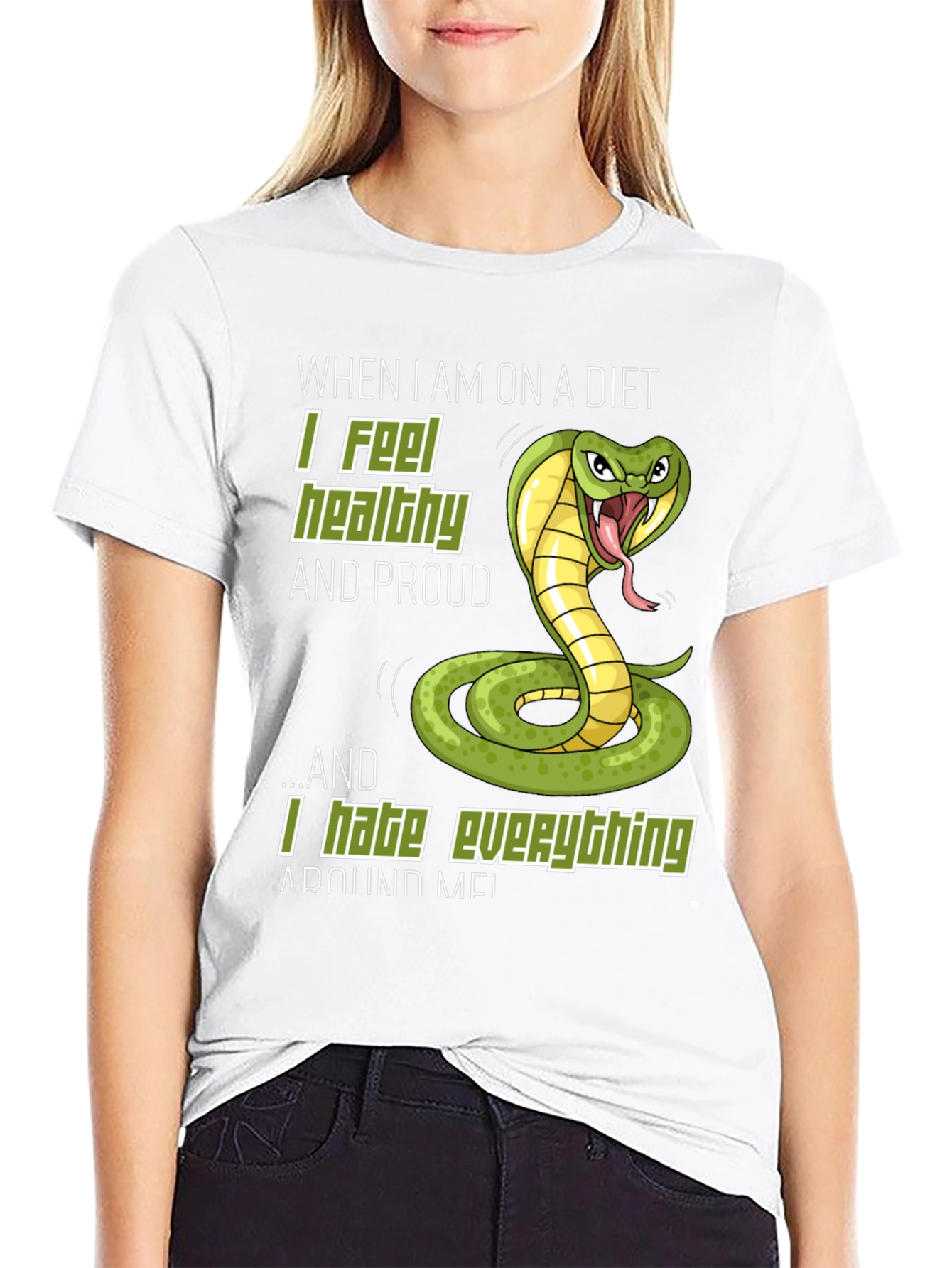 Funny Diet Cobra T-Shirt