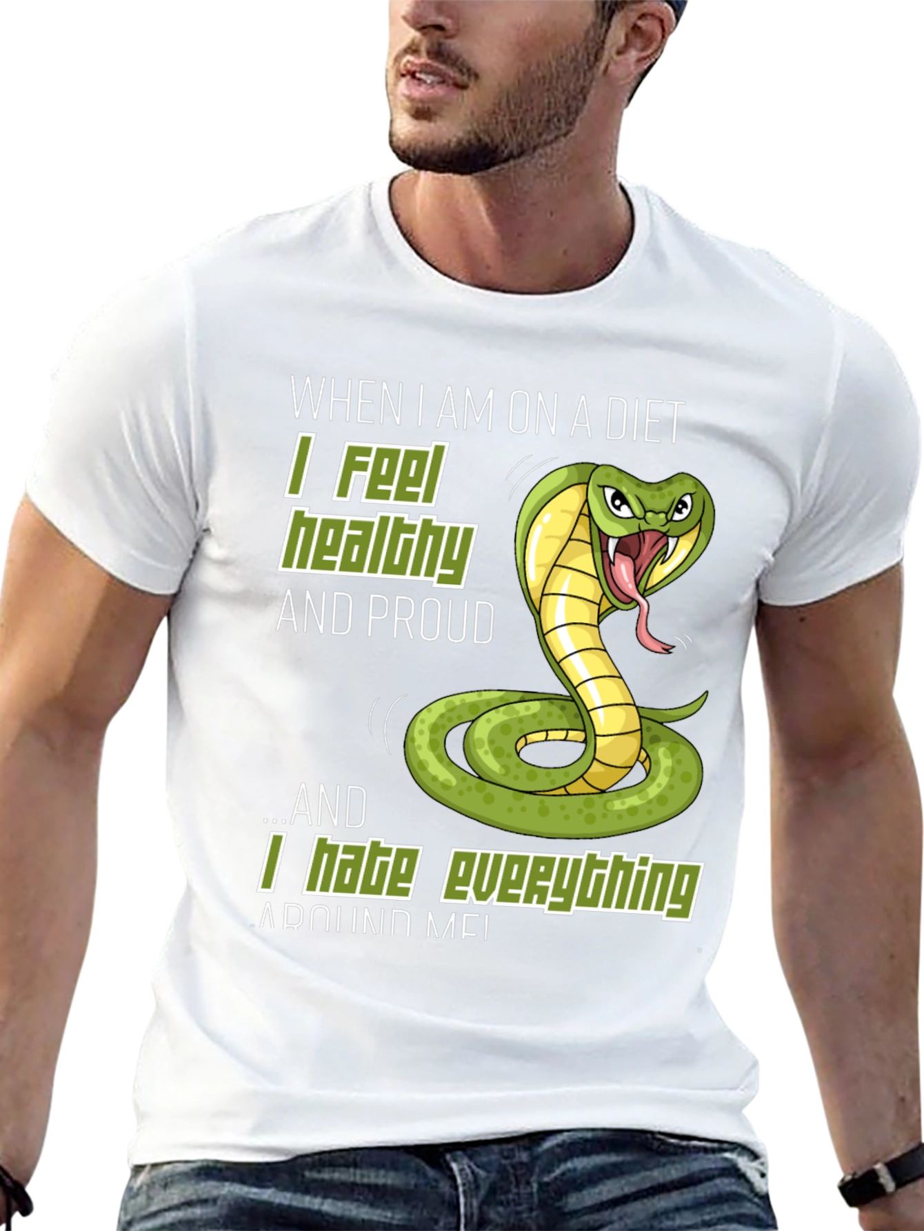 Funny Diet Cobra T-Shirt