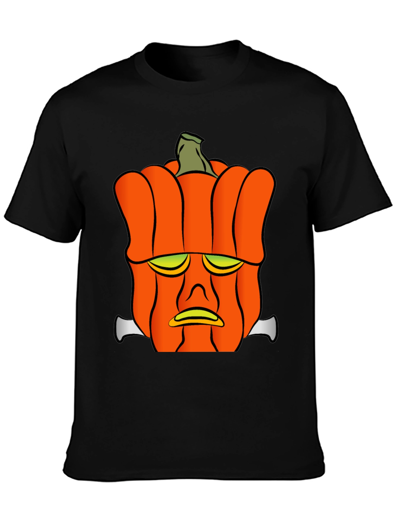 Frankenstein Pumpkin Head Graphic Tee