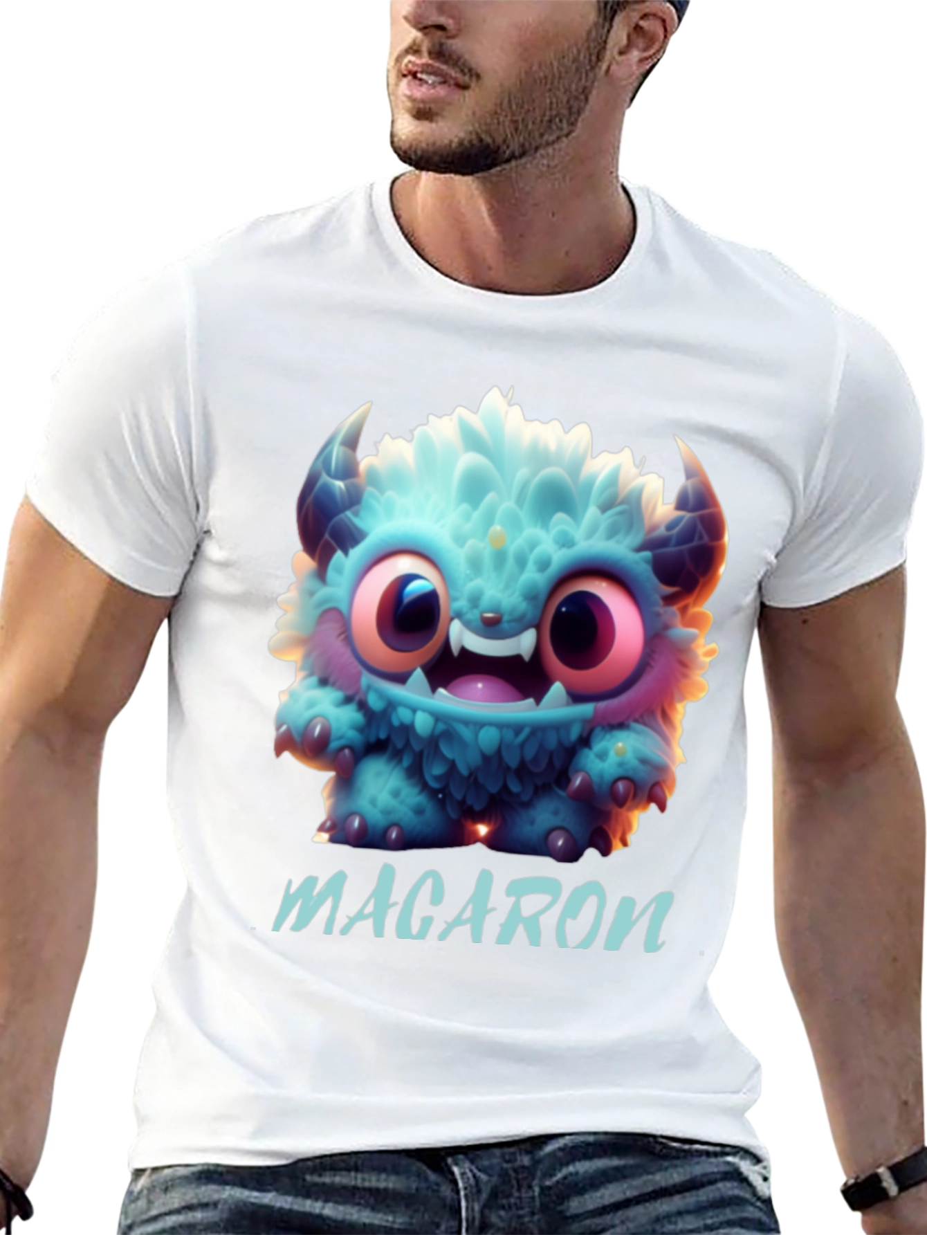 Macaron Monster Graphic Tee