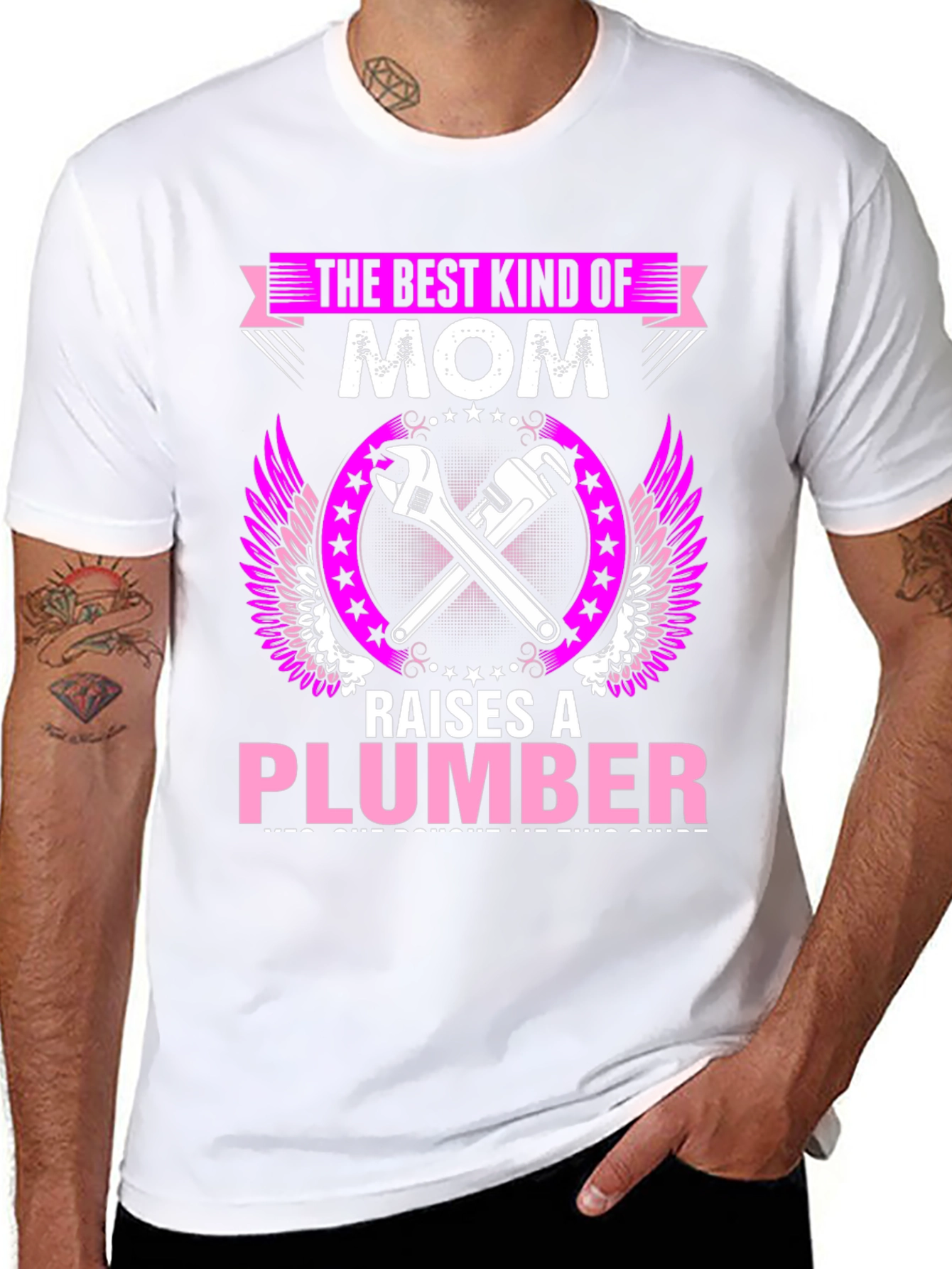 Best Mom Plumber Graphic T-Shirt