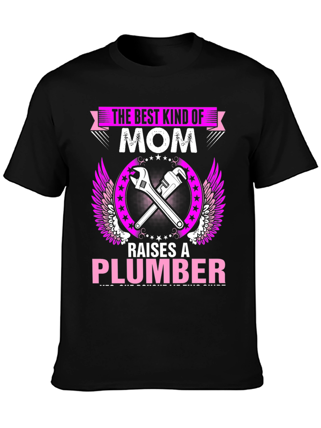 Best Mom Plumber Graphic T-Shirt