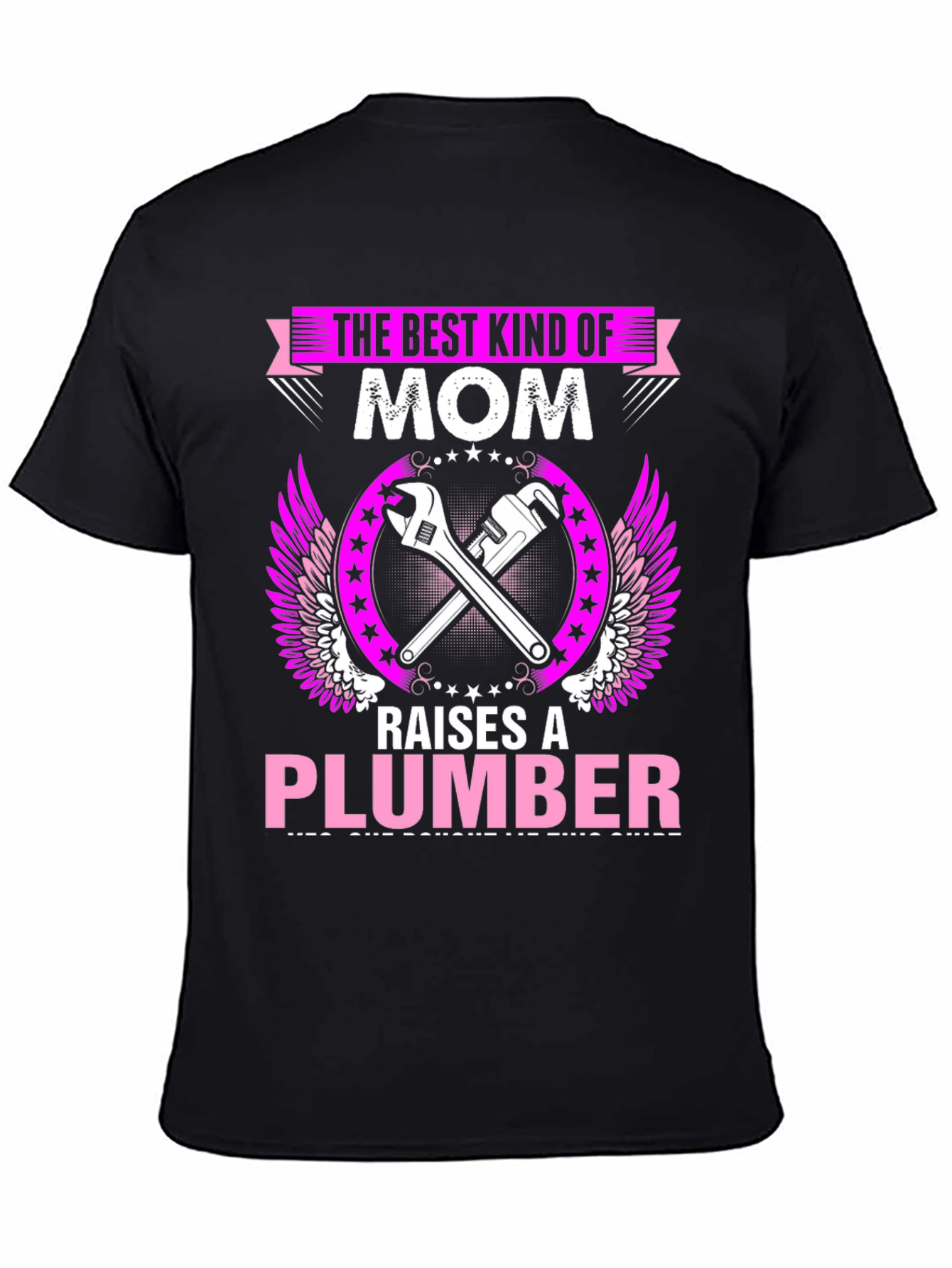 Best Mom Plumber Graphic T-Shirt
