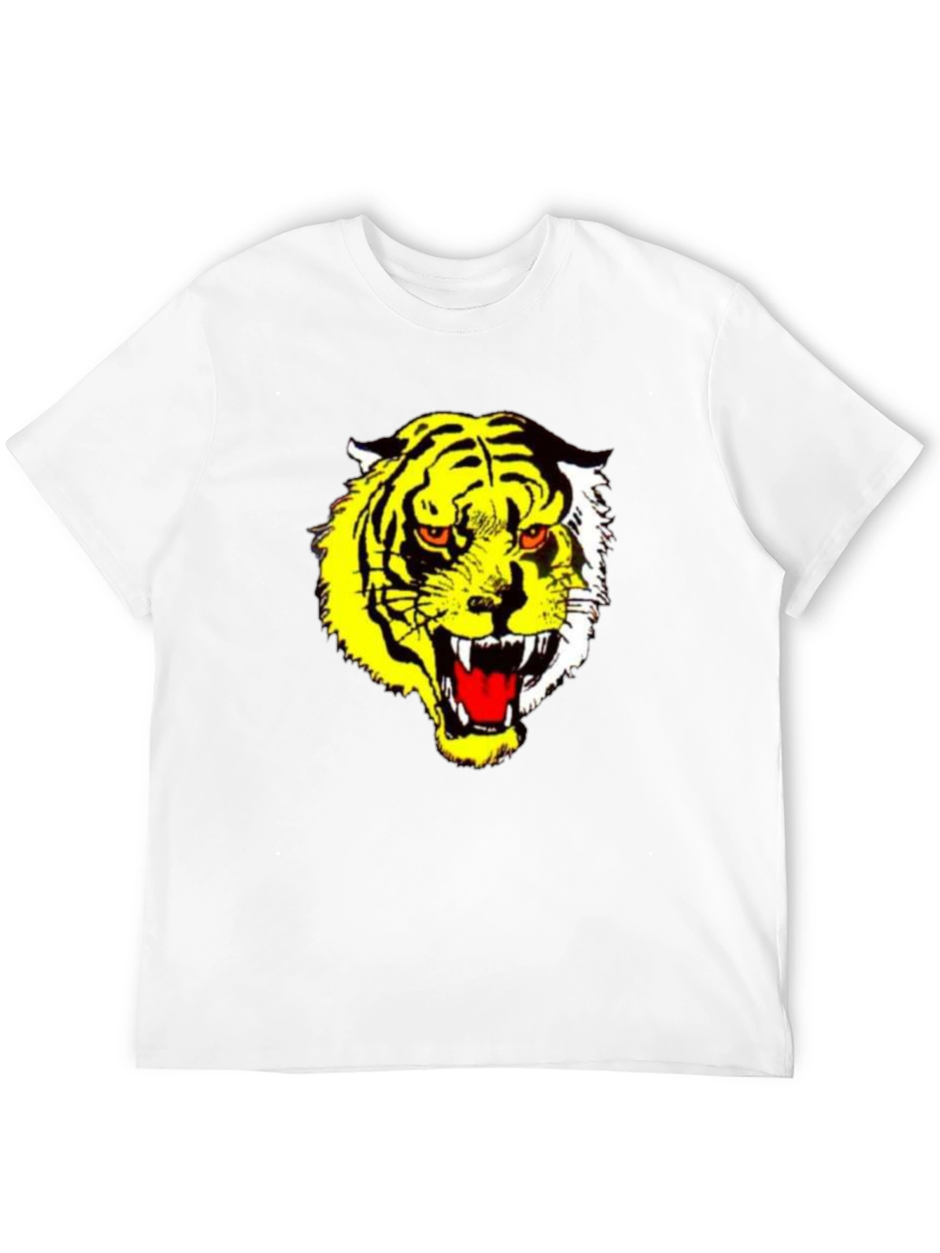 Tiger Graphic Tee - Bold Black T-Shirt
