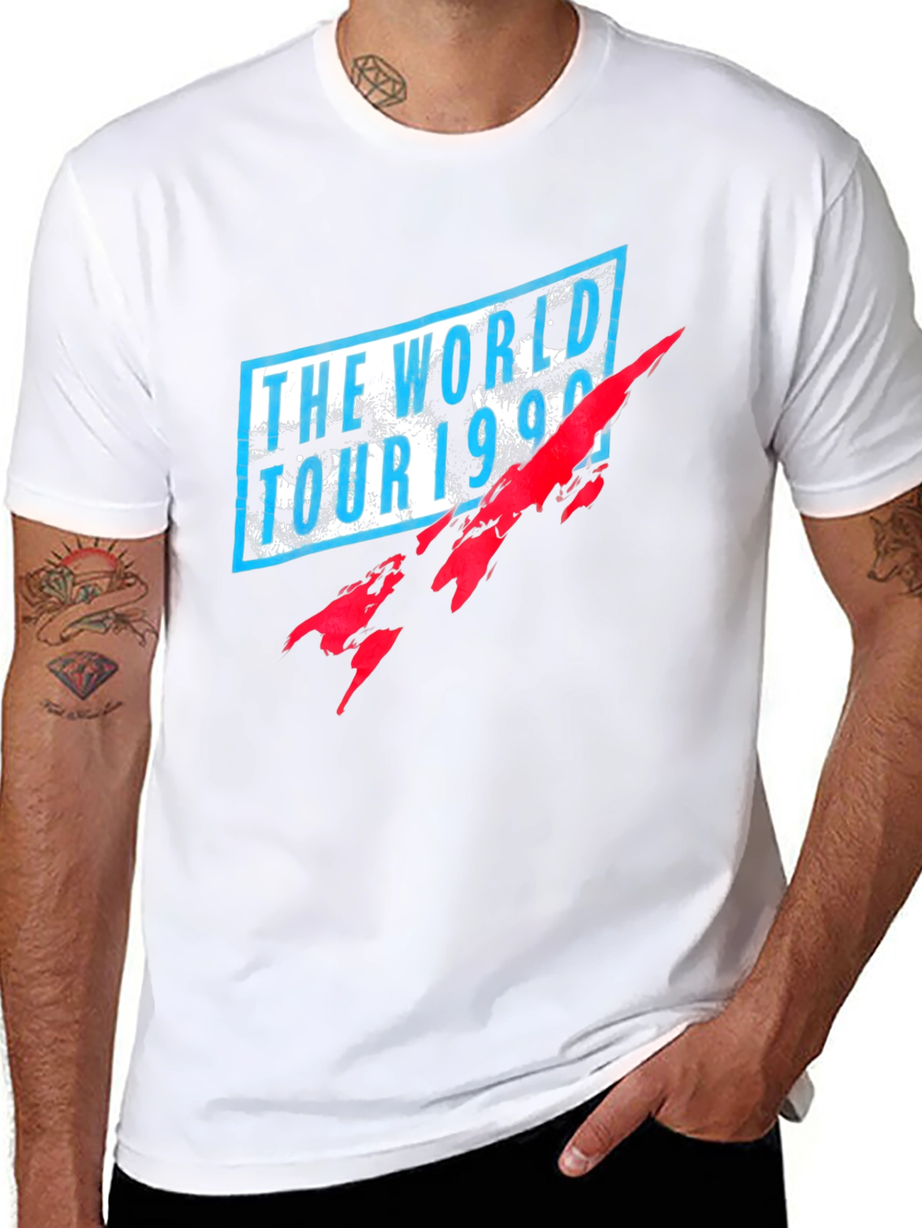 The World Tour 1992 Graphic T-Shirt