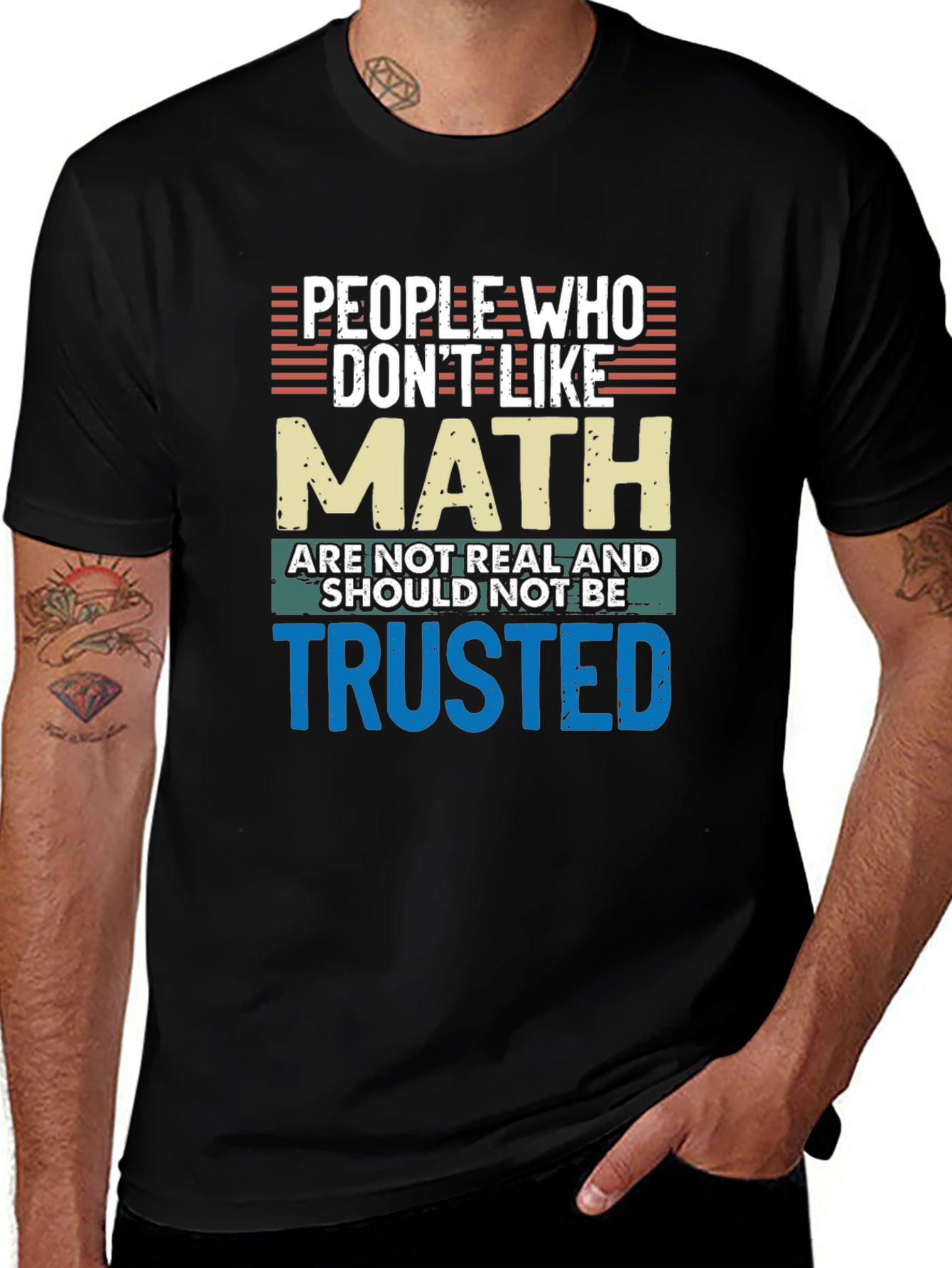 Math Lovers T-Shirt: People Who Dont Like Math