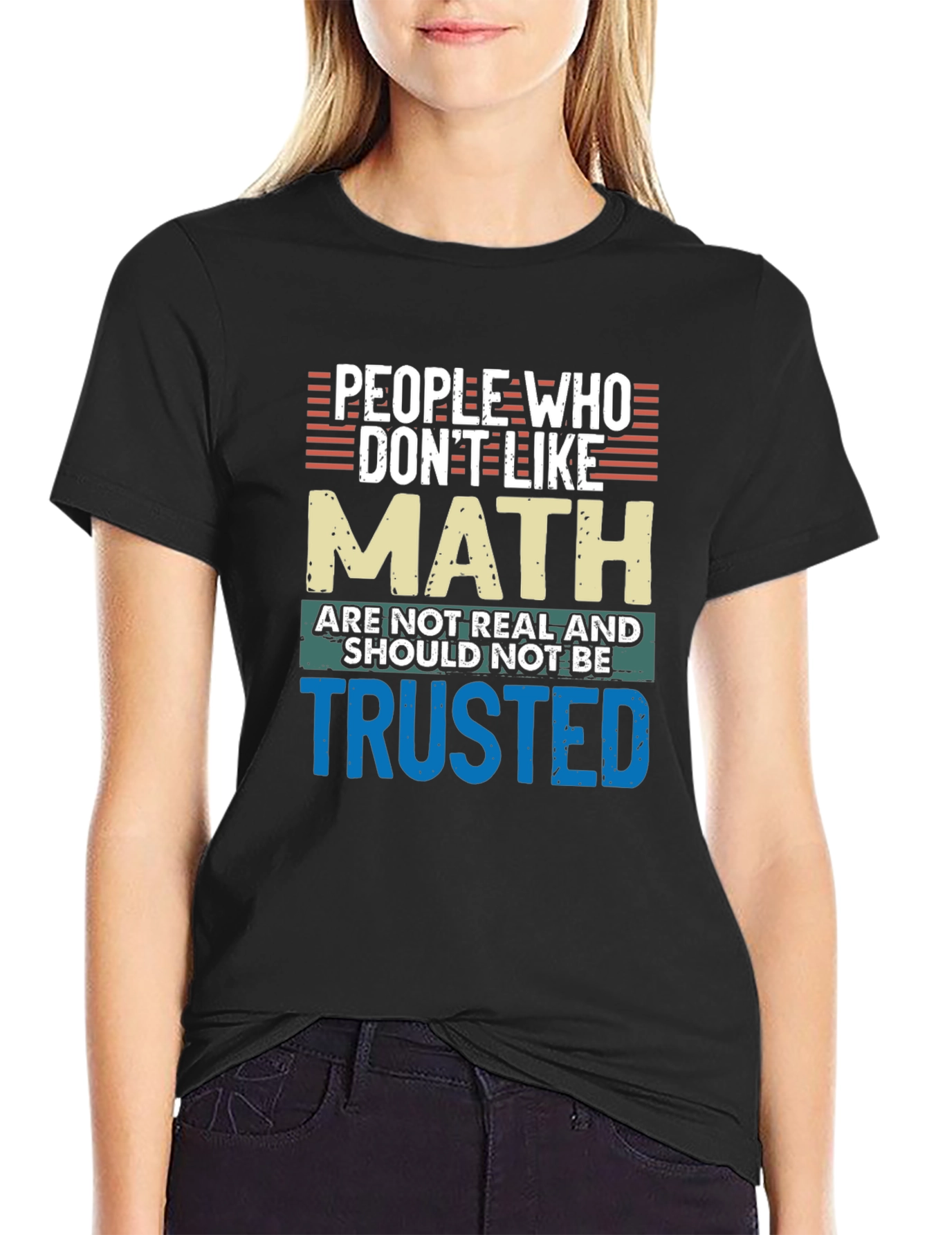 Math Lovers T-Shirt: People Who Dont Like Math
