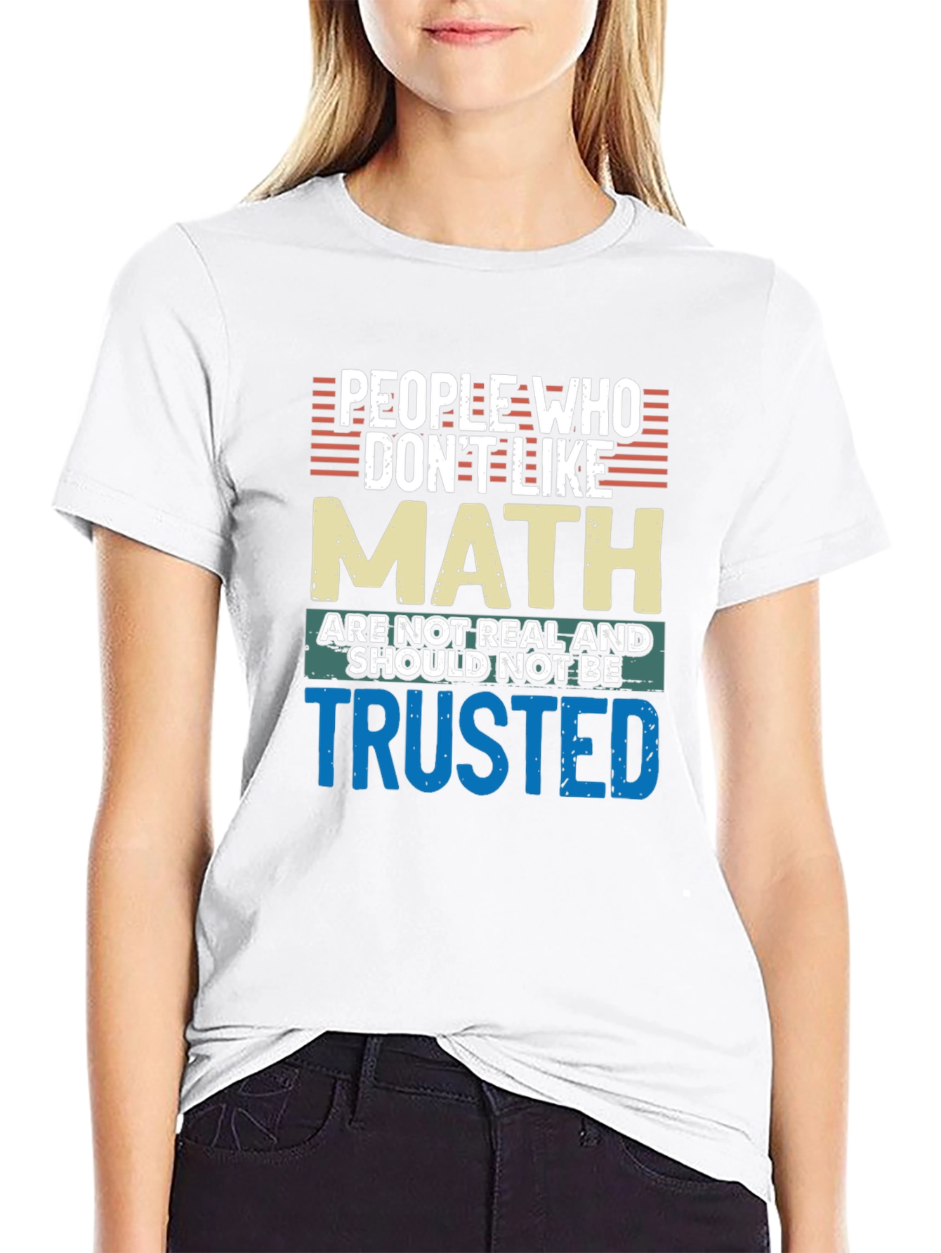 Math Lovers T-Shirt: People Who Dont Like Math