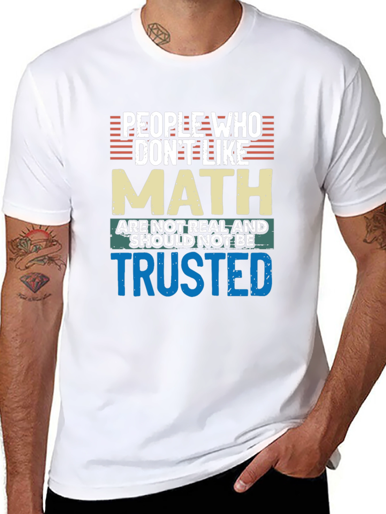 Math Lovers T-Shirt: People Who Dont Like Math