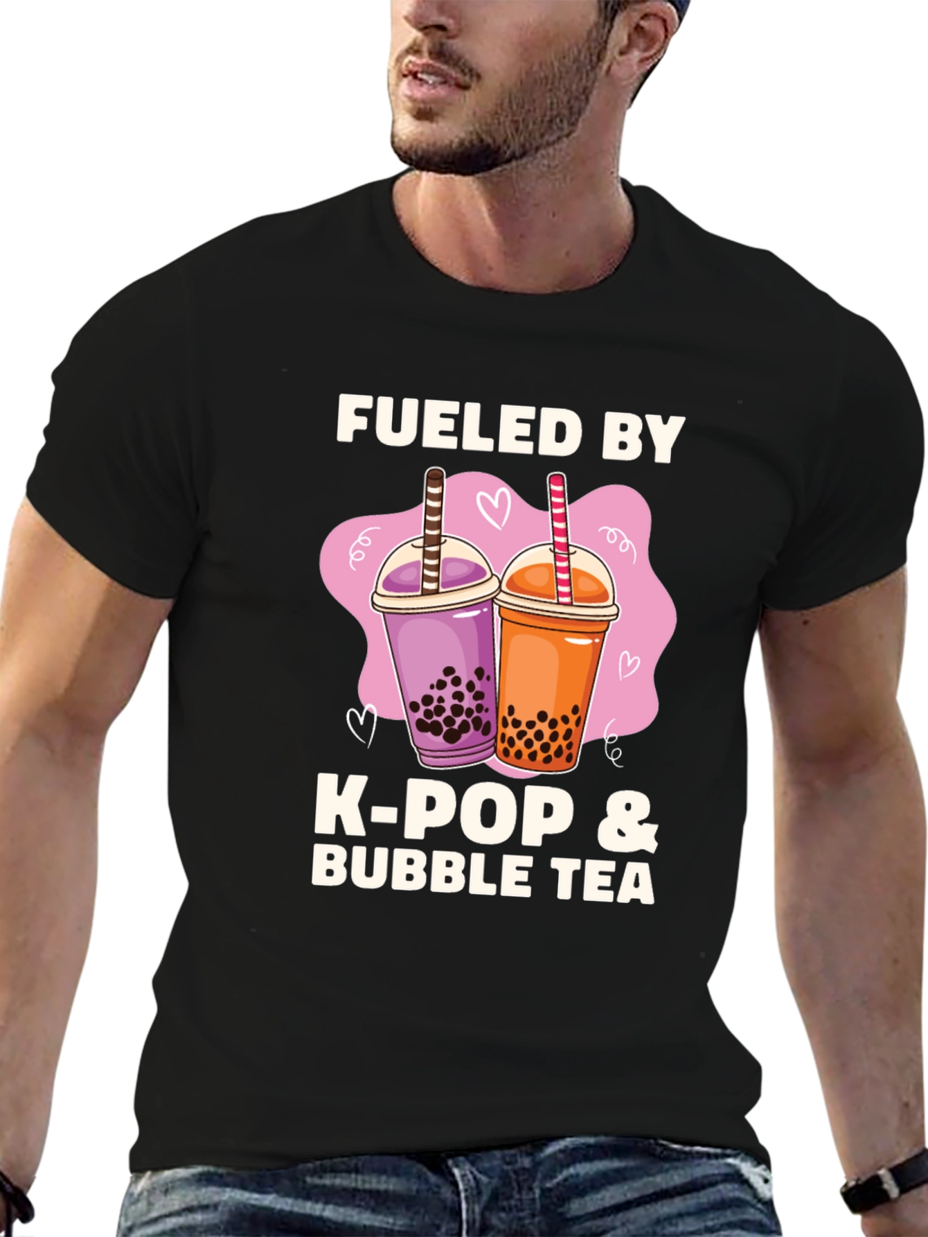 K-Pop & Bubble Tea Lover T-Shirt
