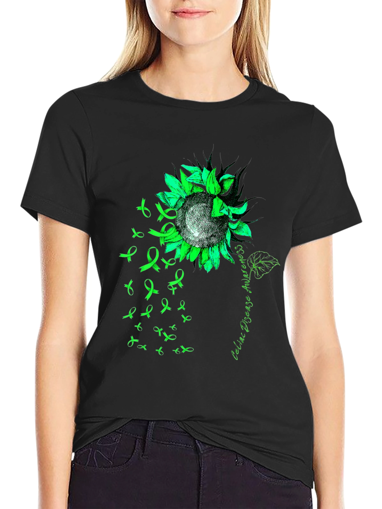 Celiac Awareness Sunflower T-Shirt