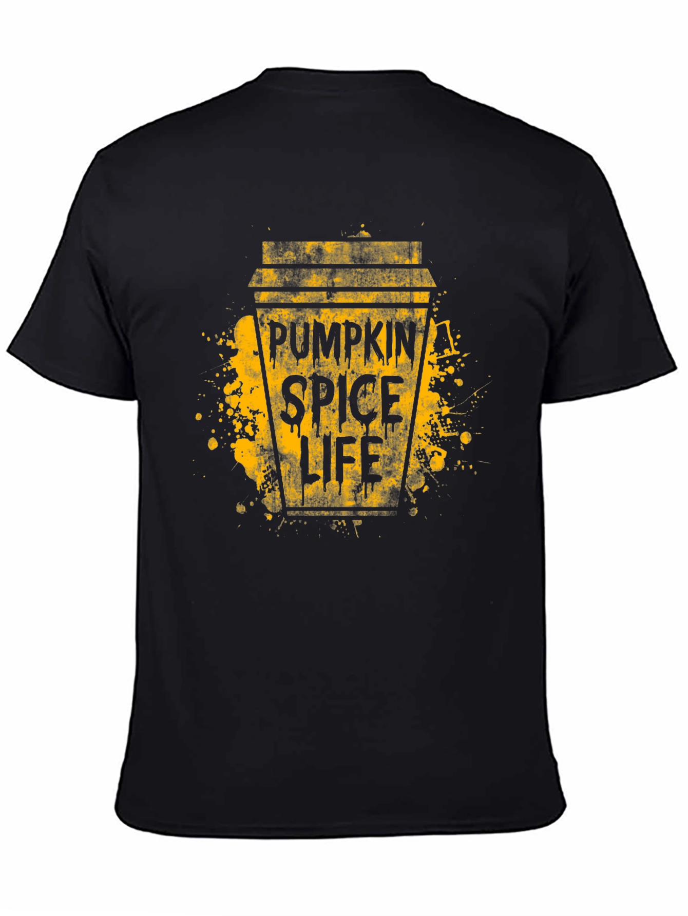 Pumpkin Spice Life Graphic Tee - Trendy Fall Apparel