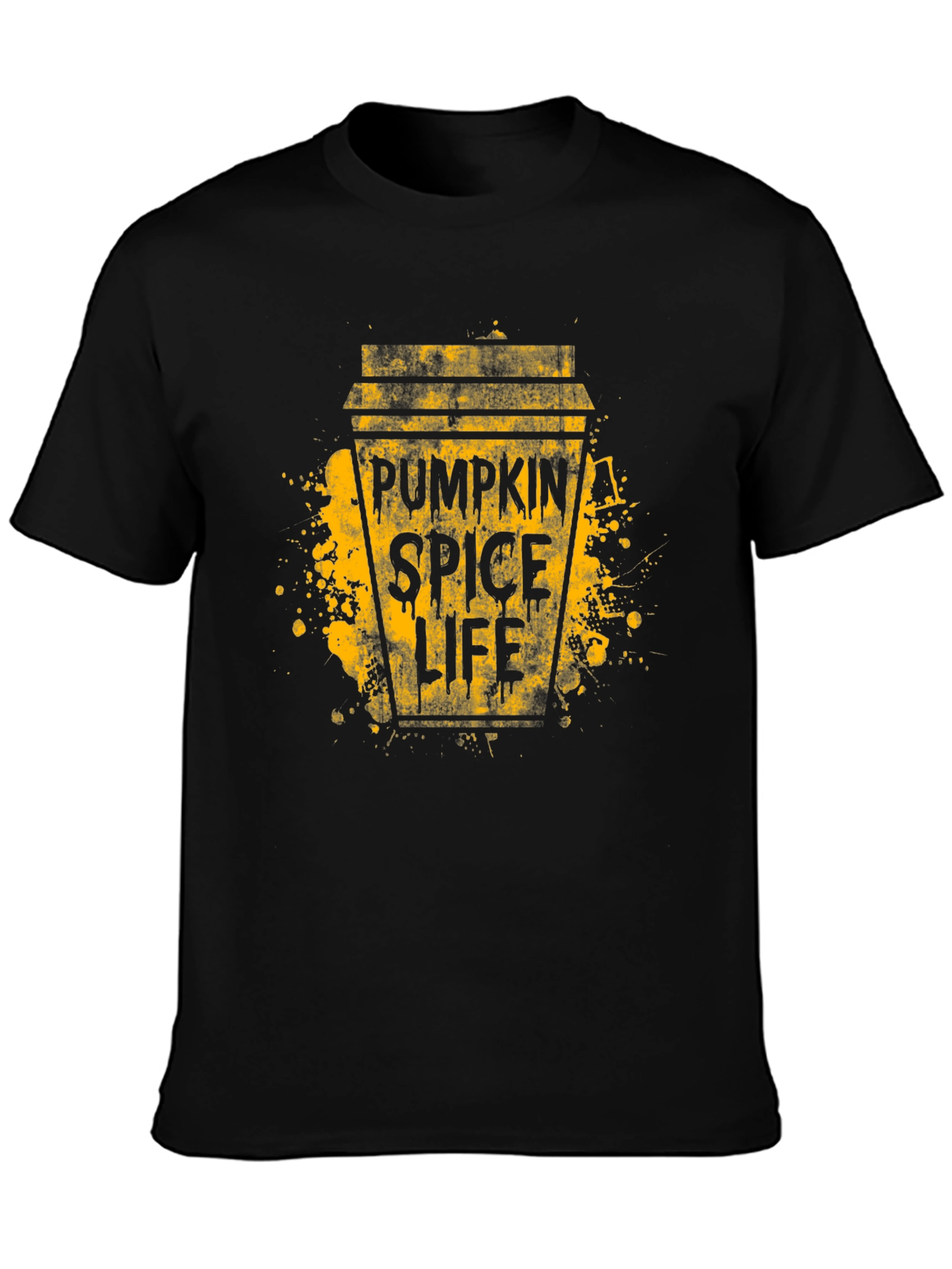 Pumpkin Spice Life Graphic Tee - Trendy Fall Apparel