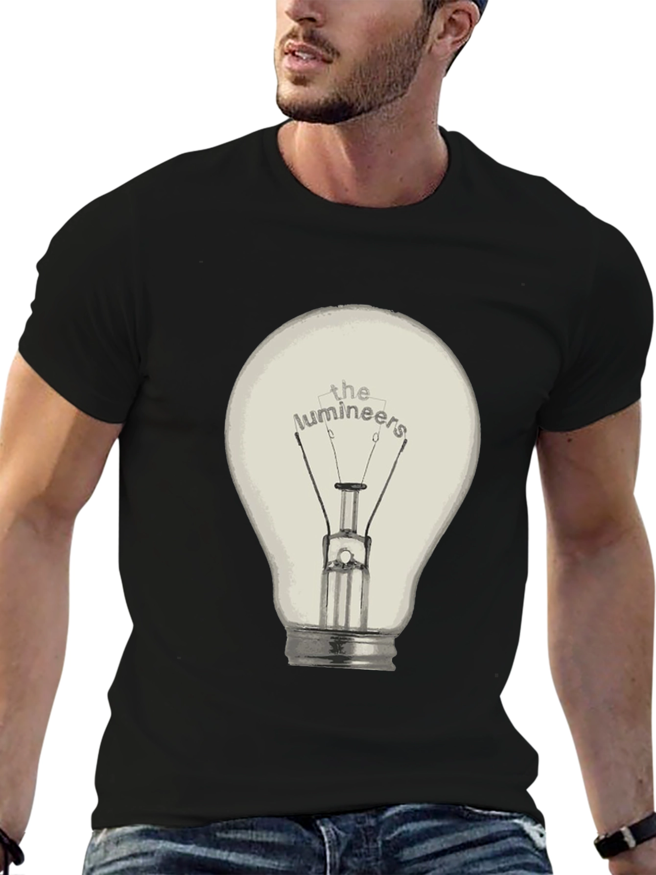 The Lumineers Light Bulb Black T-Shirt