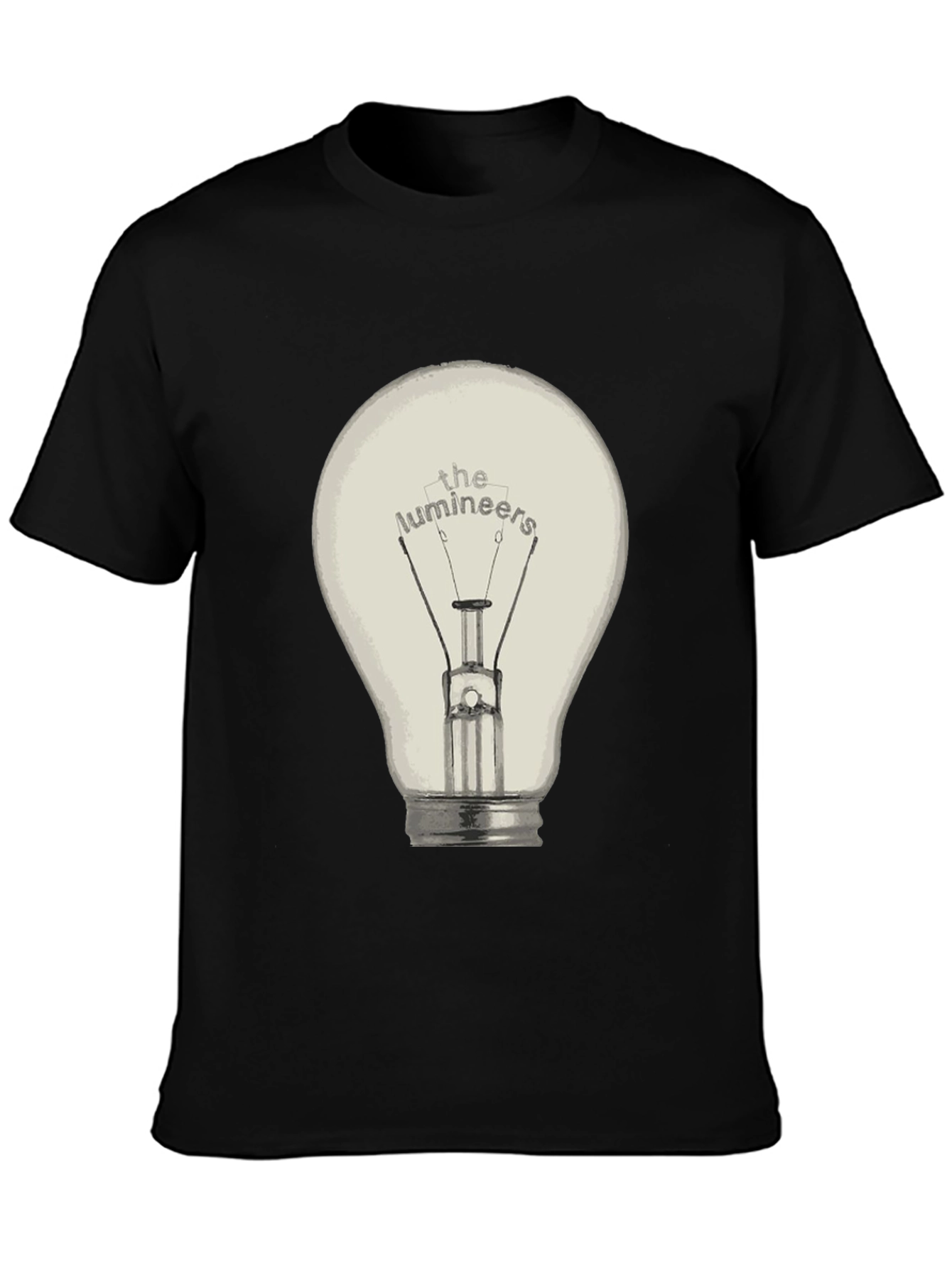 The Lumineers Light Bulb Black T-Shirt