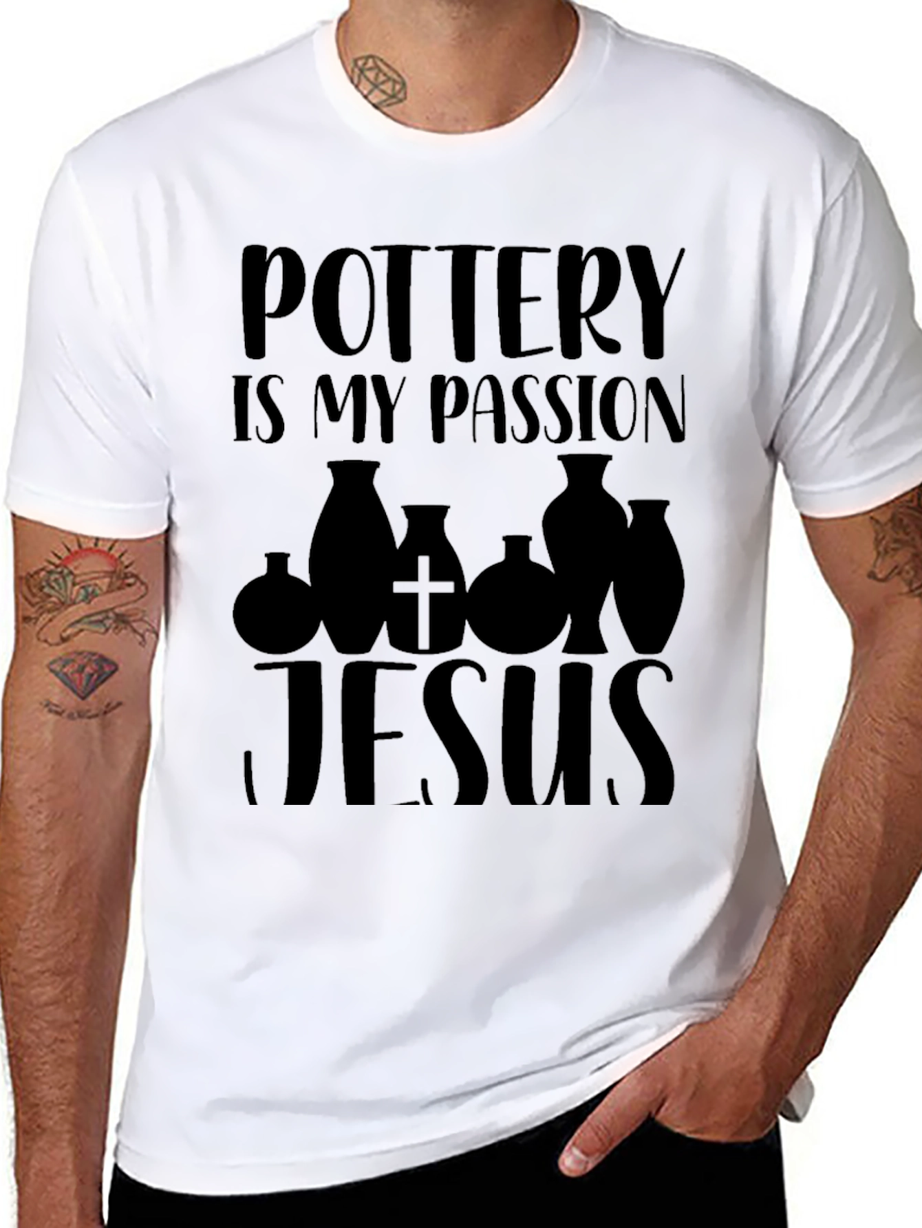 Pottery & Jesus Graphic Tee