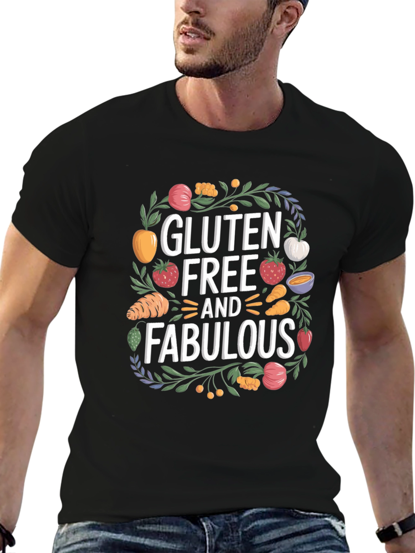 Gluten Free & Fabulous Graphic Tee