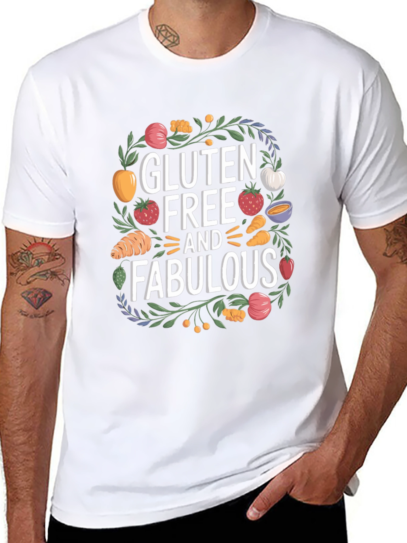 Gluten Free & Fabulous Graphic Tee