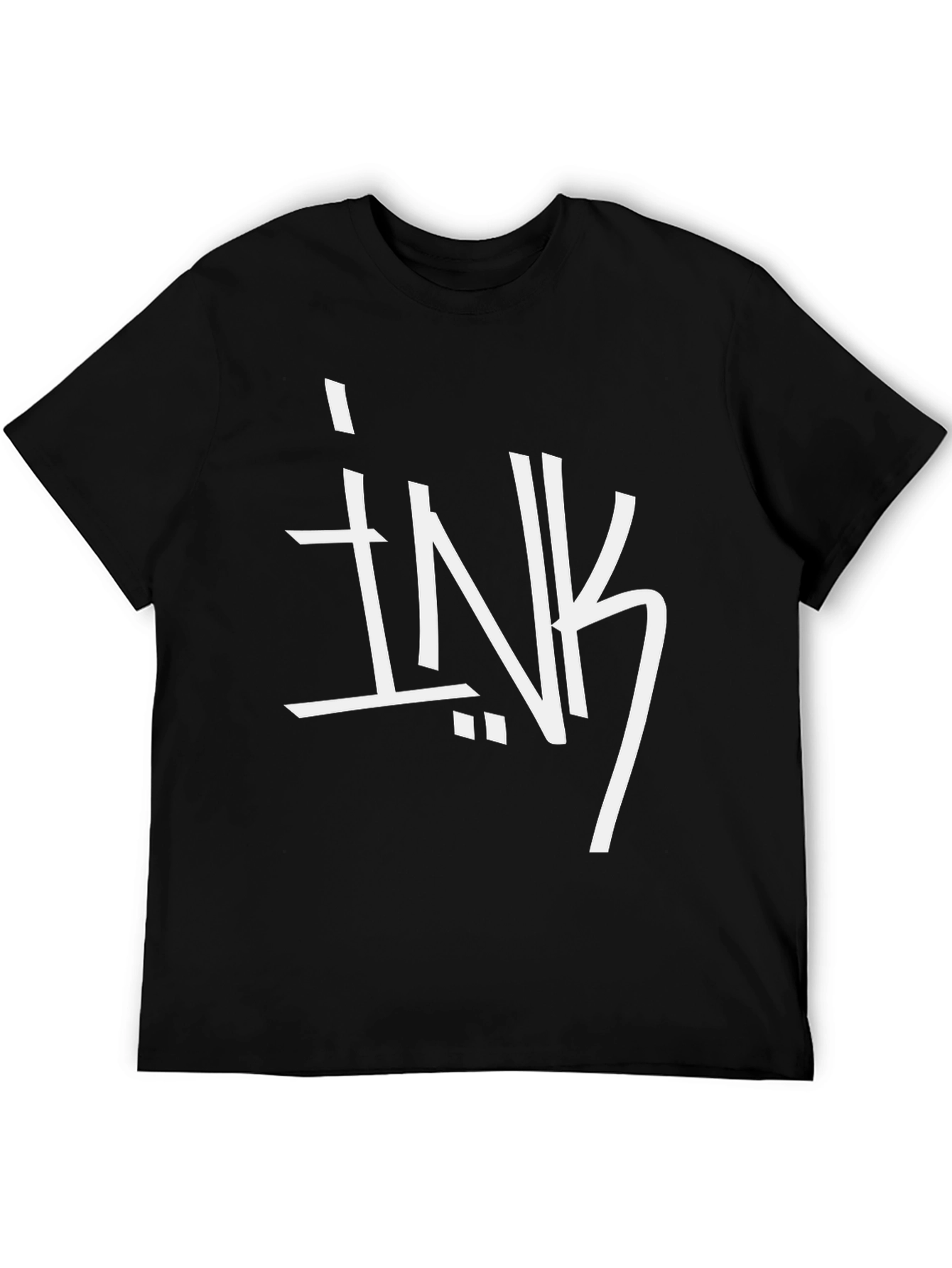 INK Graphic Black T-Shirt