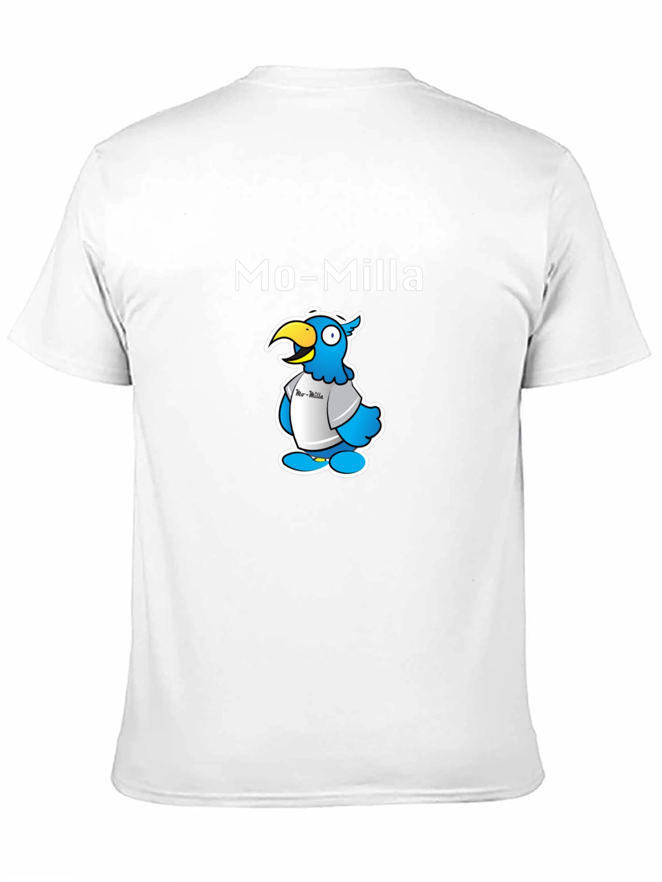 Mo-Milla Cartoon Parrot T-Shirt